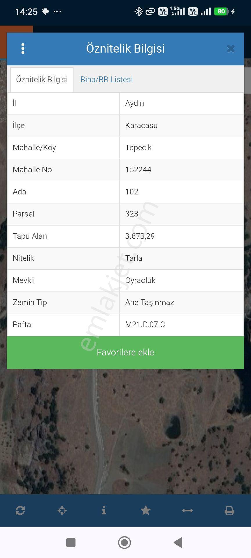 Çölgezen Gayrimenkulden 3 Tapu Tek Fiyat Satılık Tarla - Görsel 2