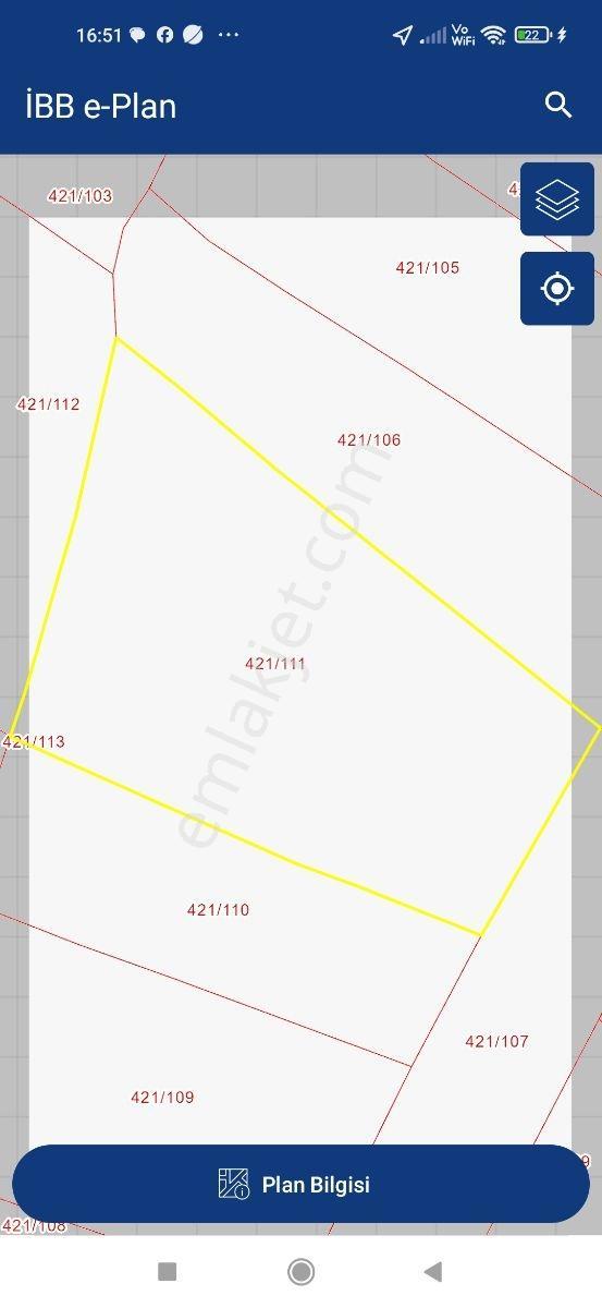 Silivri Değirmen Köyünde Satılık 5297 M2 Müstakil Tapulu Tarla - Görsel 9
