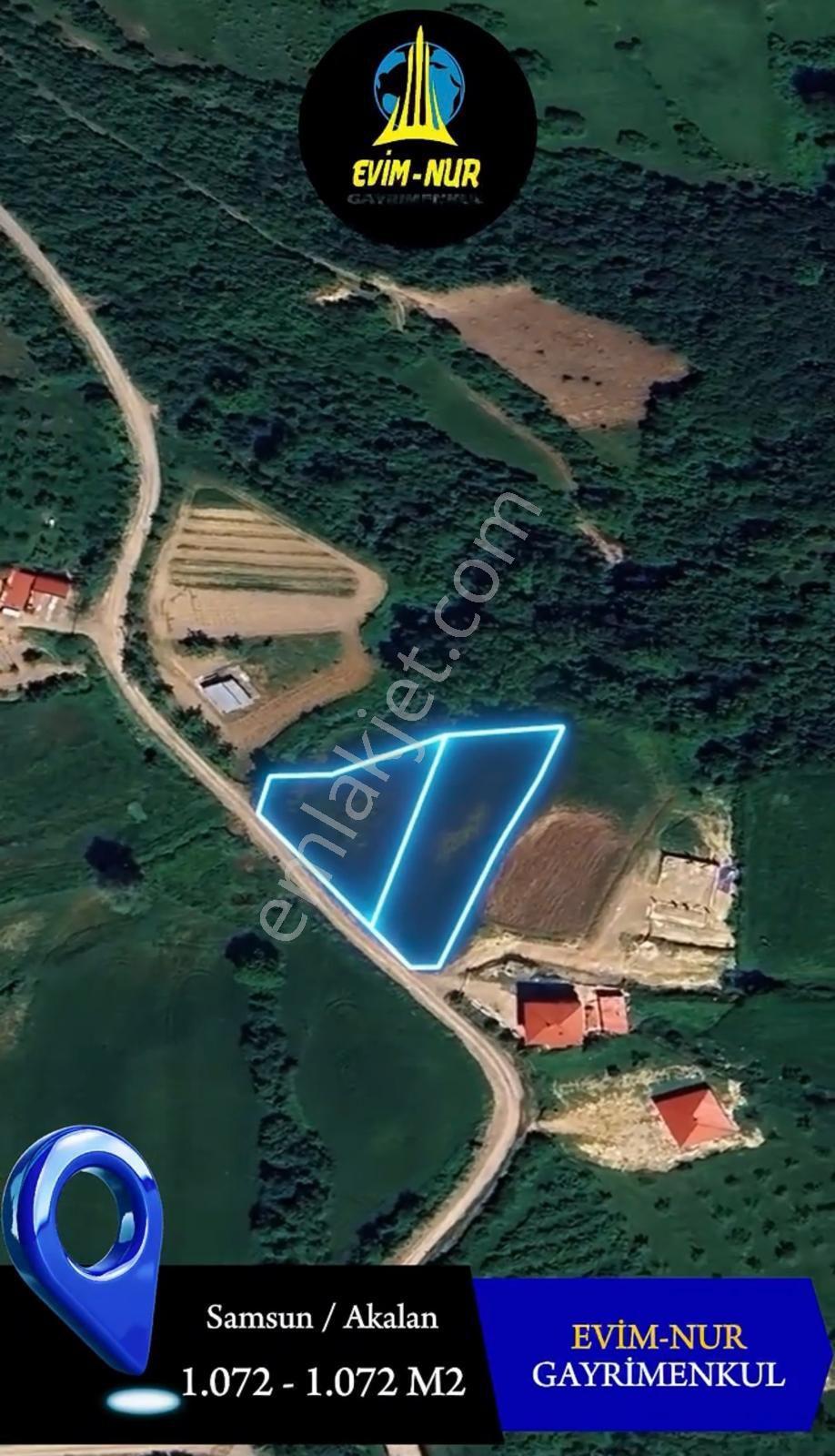 Evim-nur'dan Akalan Mah 1072m2 - 1.072m2 Acil Satılık 2 Ayrı Yatırımlık Yola Cephe - Görsel 4