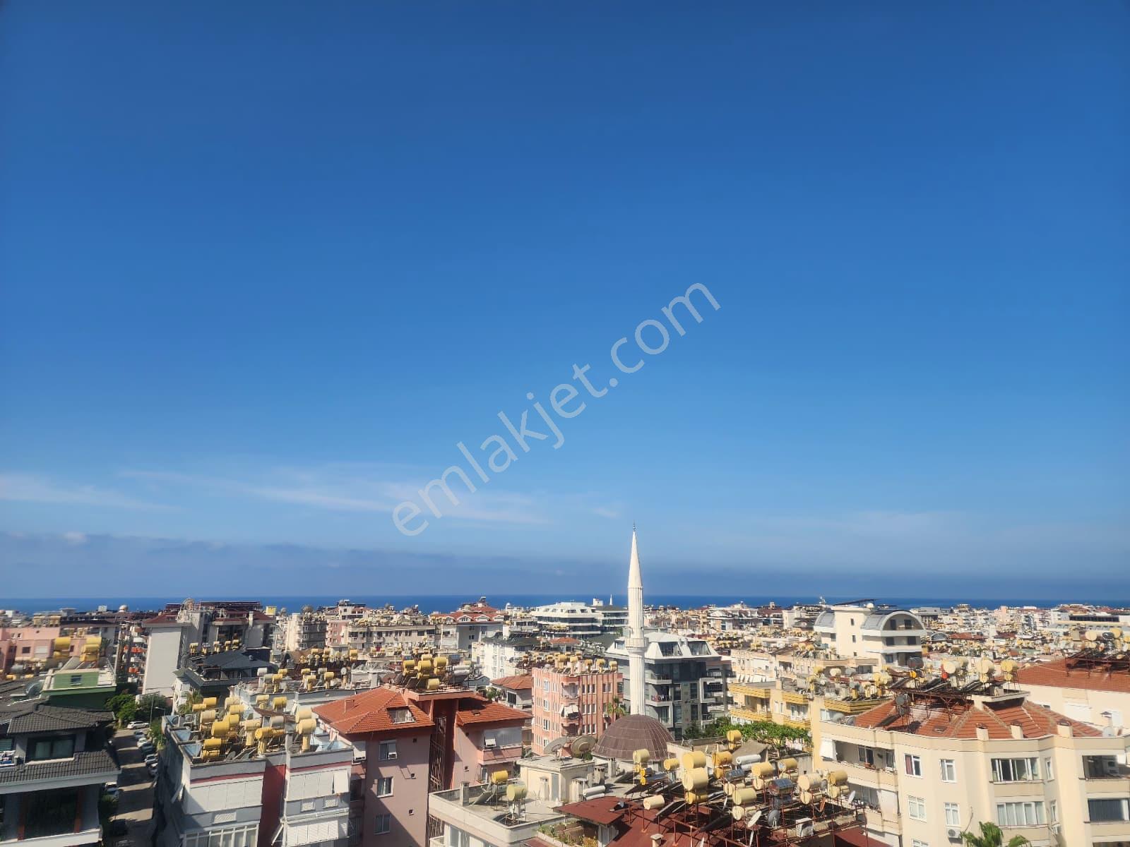 Alanya Kızlarpınarı Mahallesi Kiralık 1 +1 Amerikan Mutfak 55 M² Sıfır Deniz Manzaralı Daire - Görsel 14
