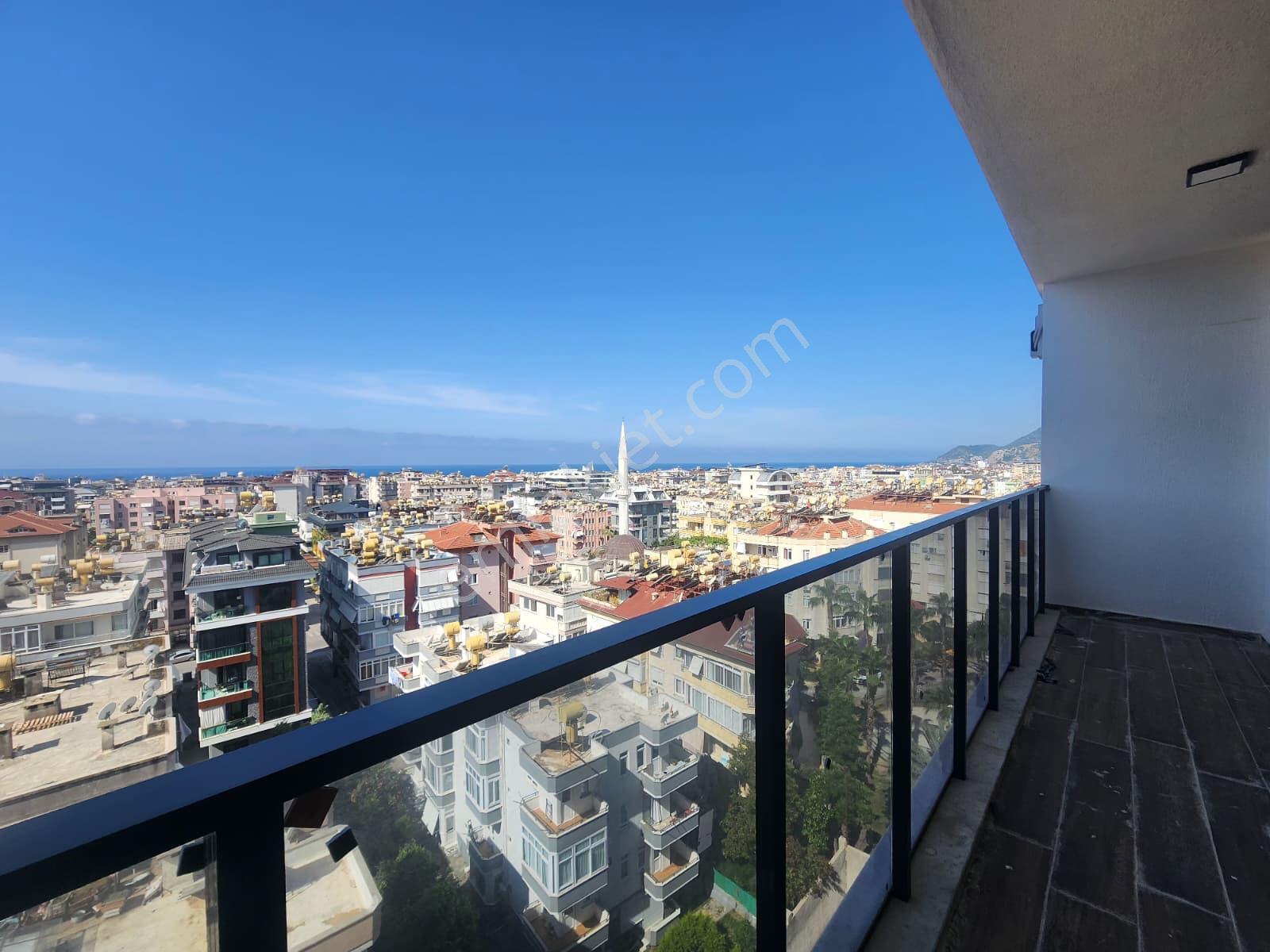 Alanya Kızlarpınarı Mahallesi Kiralık 1 +1 Amerikan Mutfak 55 M² Sıfır Deniz Manzaralı Daire - Görsel 11