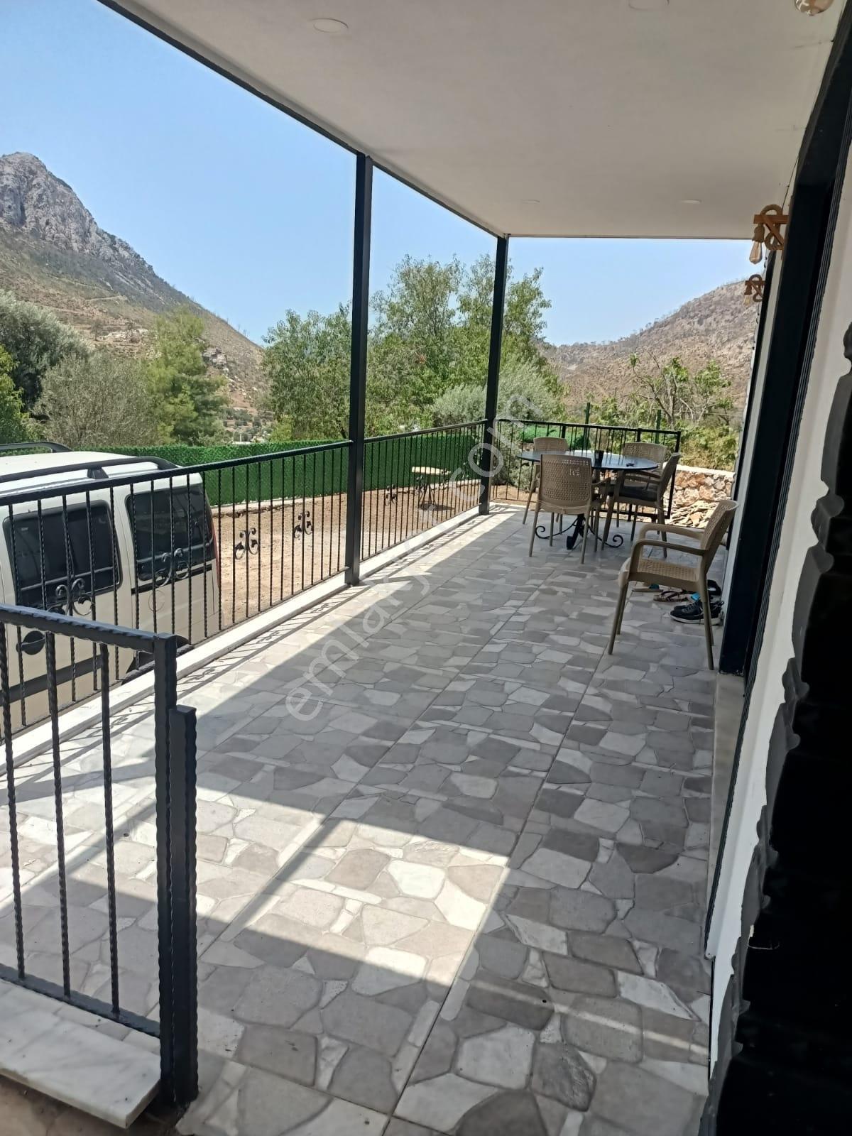 Muğla Marmaris Bayır Da Kiralık Müstakil Eşyalı Sıfır Bahçeli Ev - Görsel 13