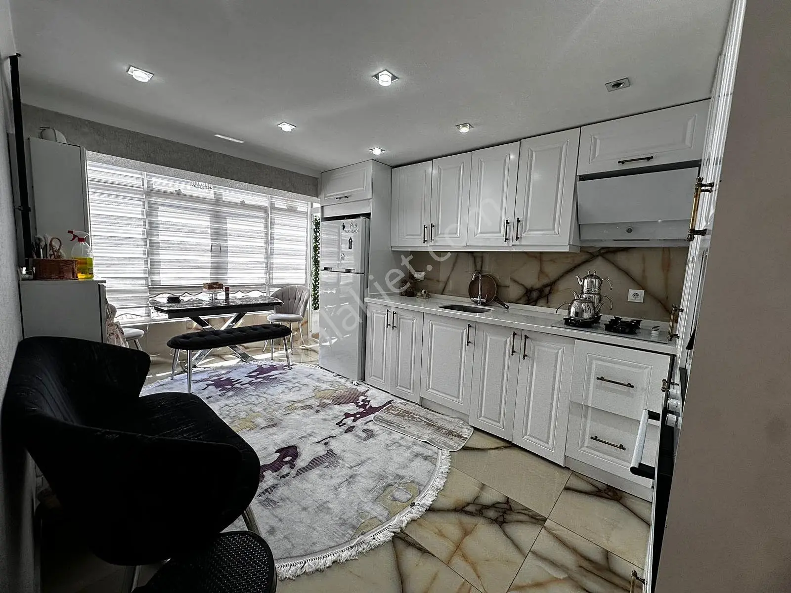 Hayal'den Topçu Mh 3+1 B.sız Ara Katta 125m2 Full Yapılı Daire !