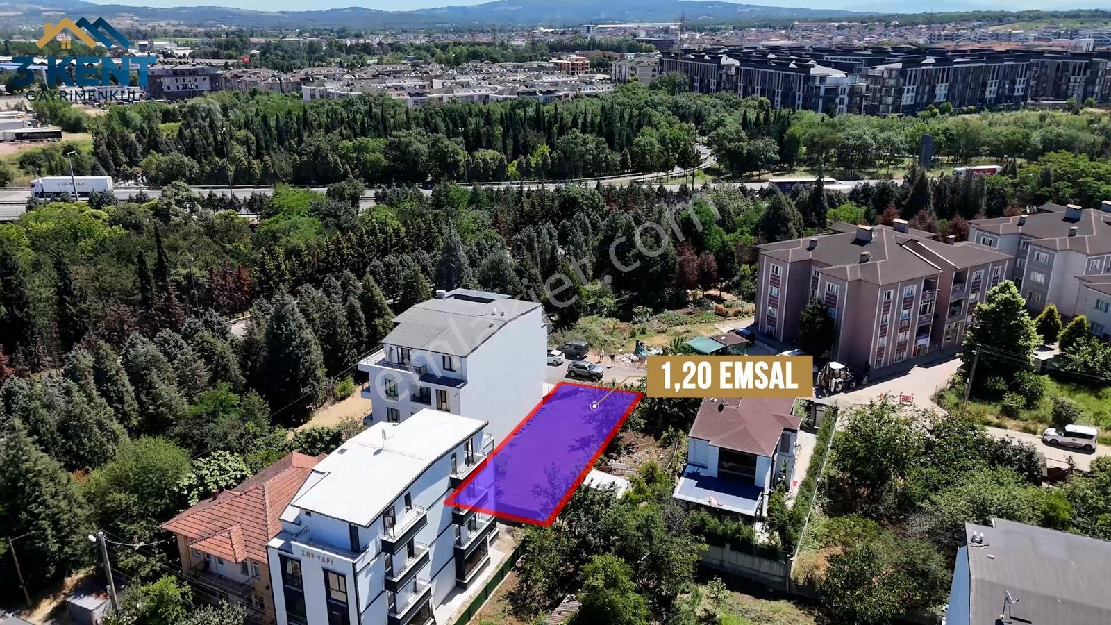 3kentten Kartepe Ataevler'de 3 Kat İmarlı Satılık Arsa! - Görsel 19