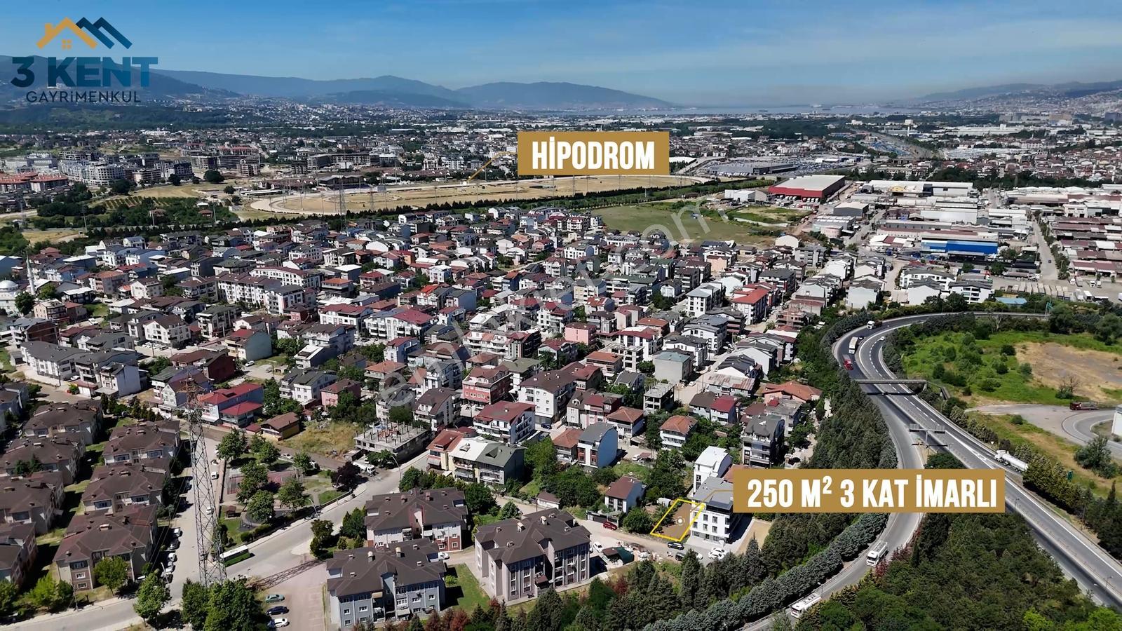 3kentten Kartepe Ataevler'de 3 Kat İmarlı Satılık Arsa! - Görsel 20