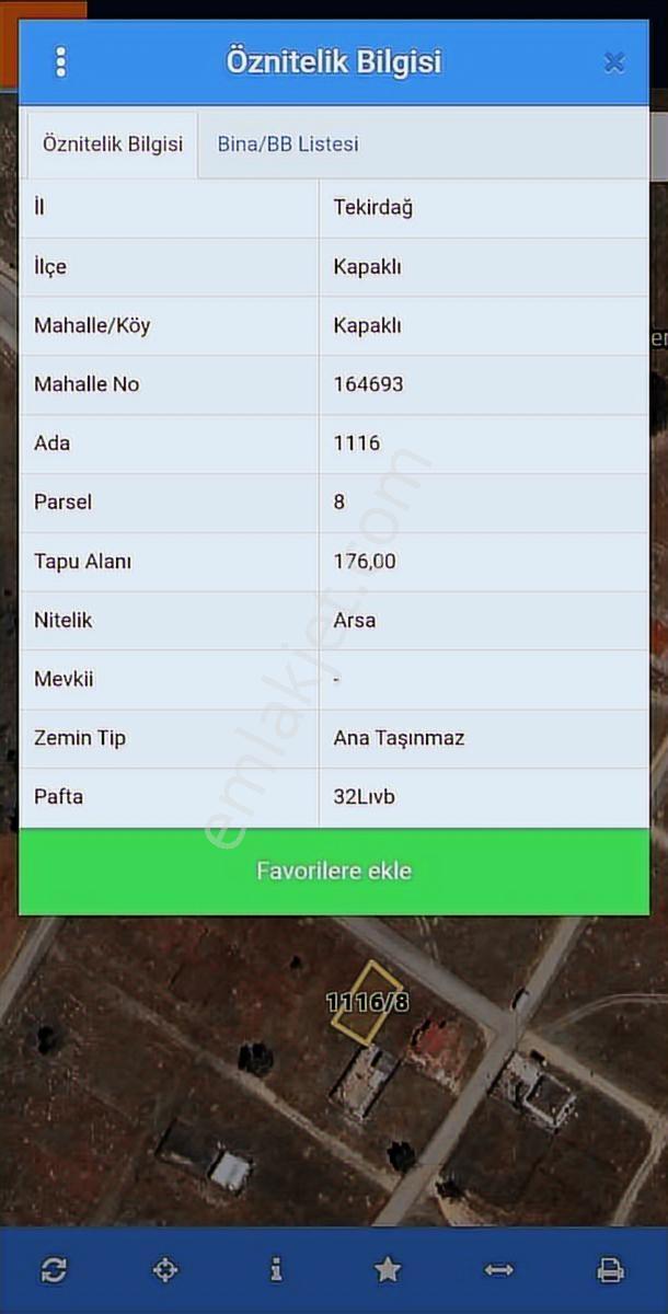 Fiyat Kısa Süre Geçerlidir Hastane Bölgesinde Tek Tapu Arsa Acil - Görsel 13