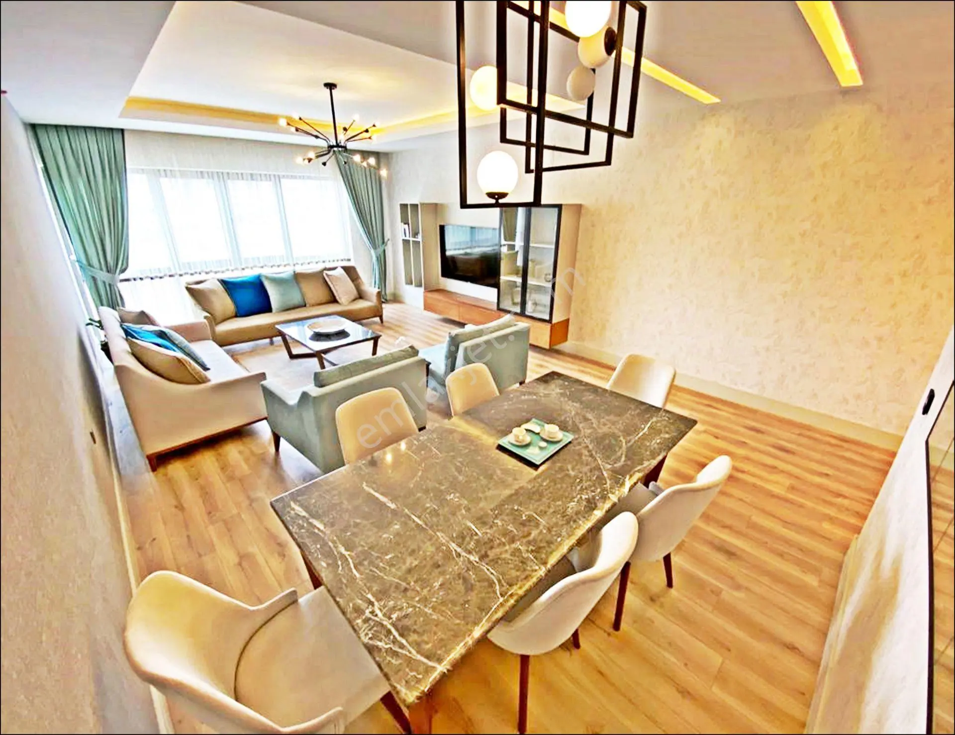 Gold Emlaktan Prestijli Bir Yaşam Güvenlikli Havuzlu Lüks Sitede Kiralık 4+1 - Görsel 3