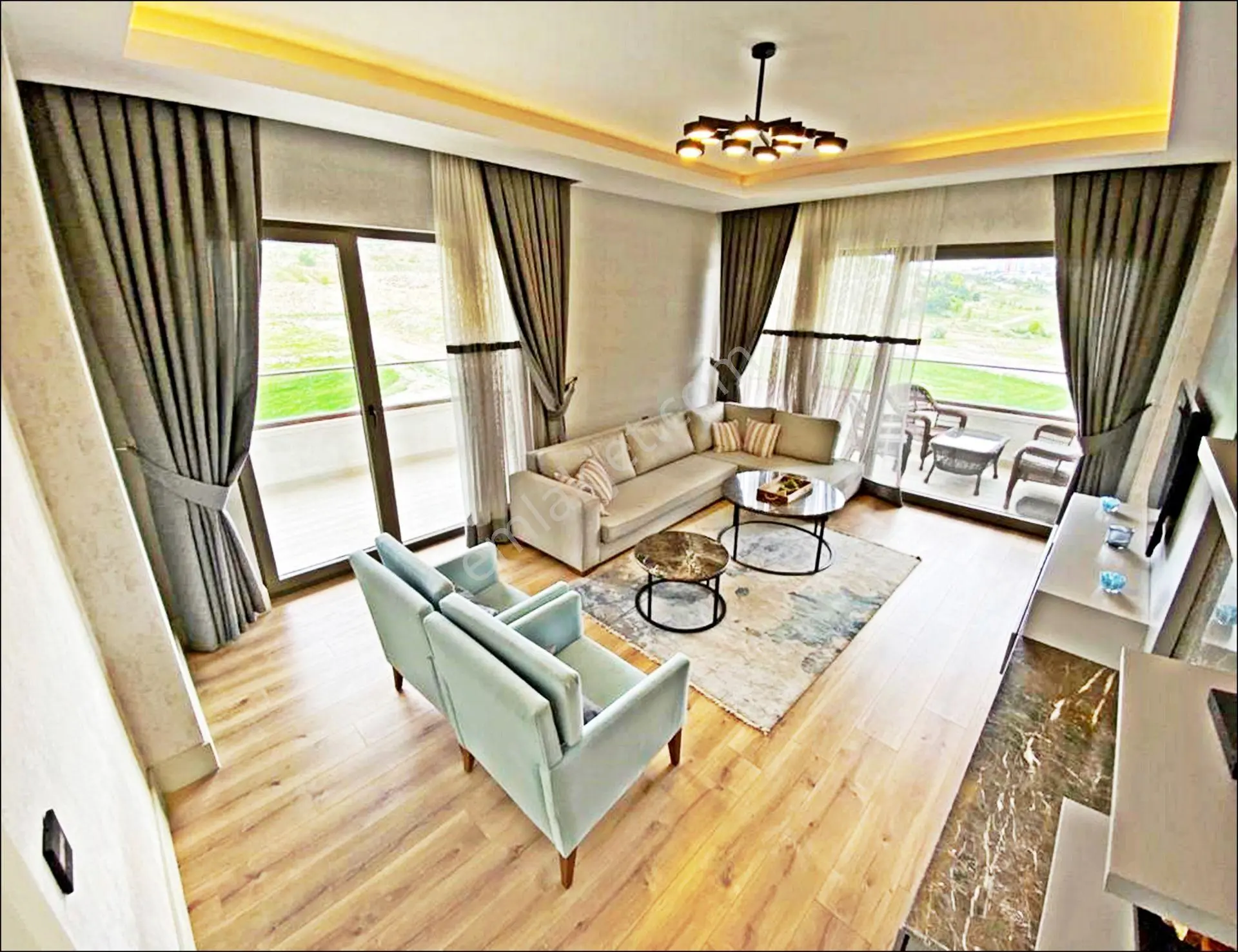 Gold Emlaktan Prestijli Bir Yaşam Güvenlikli Havuzlu Lüks Sitede Kiralık 4+1 - Görsel 5