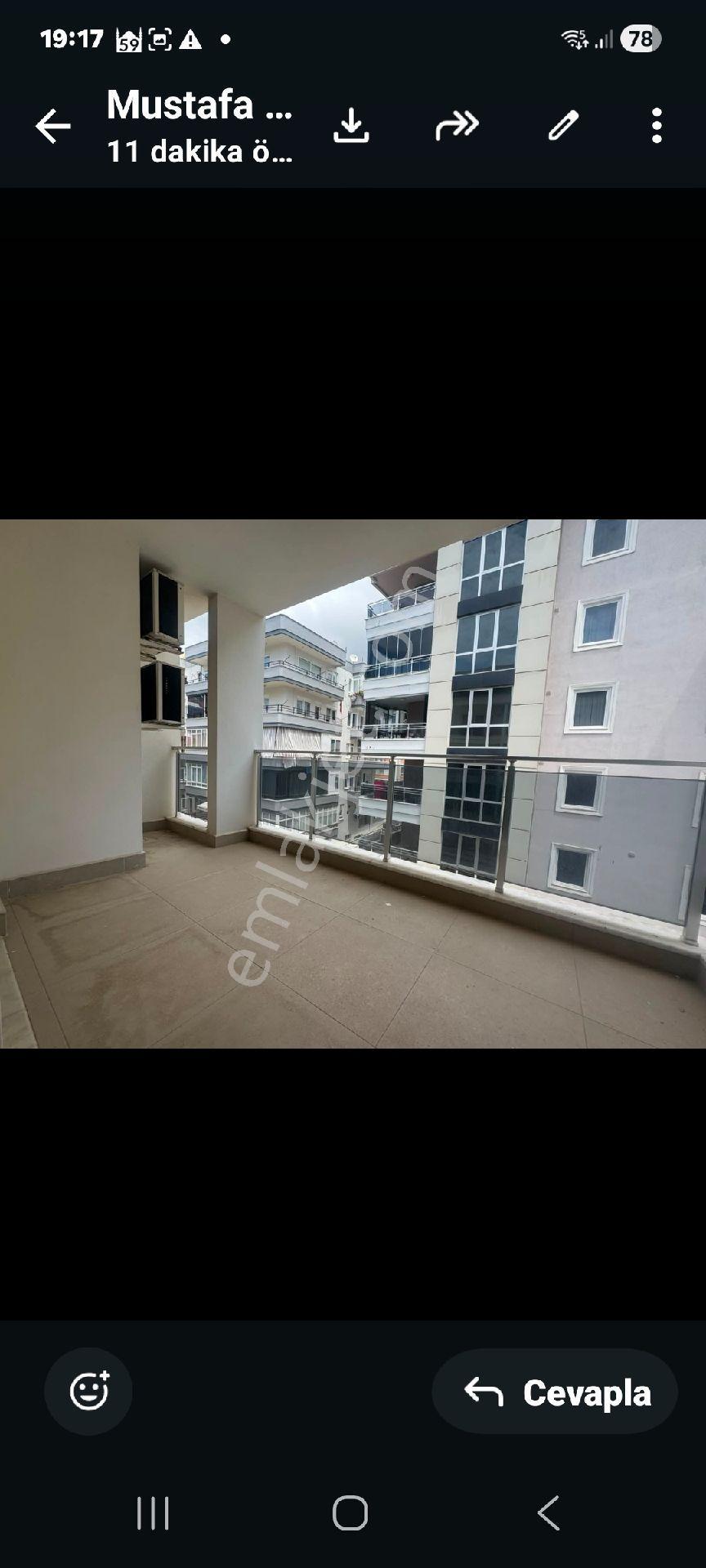 Alanya Merke Denize Yakın Satılık Bakımlı 1+1 Daire - Görsel 12