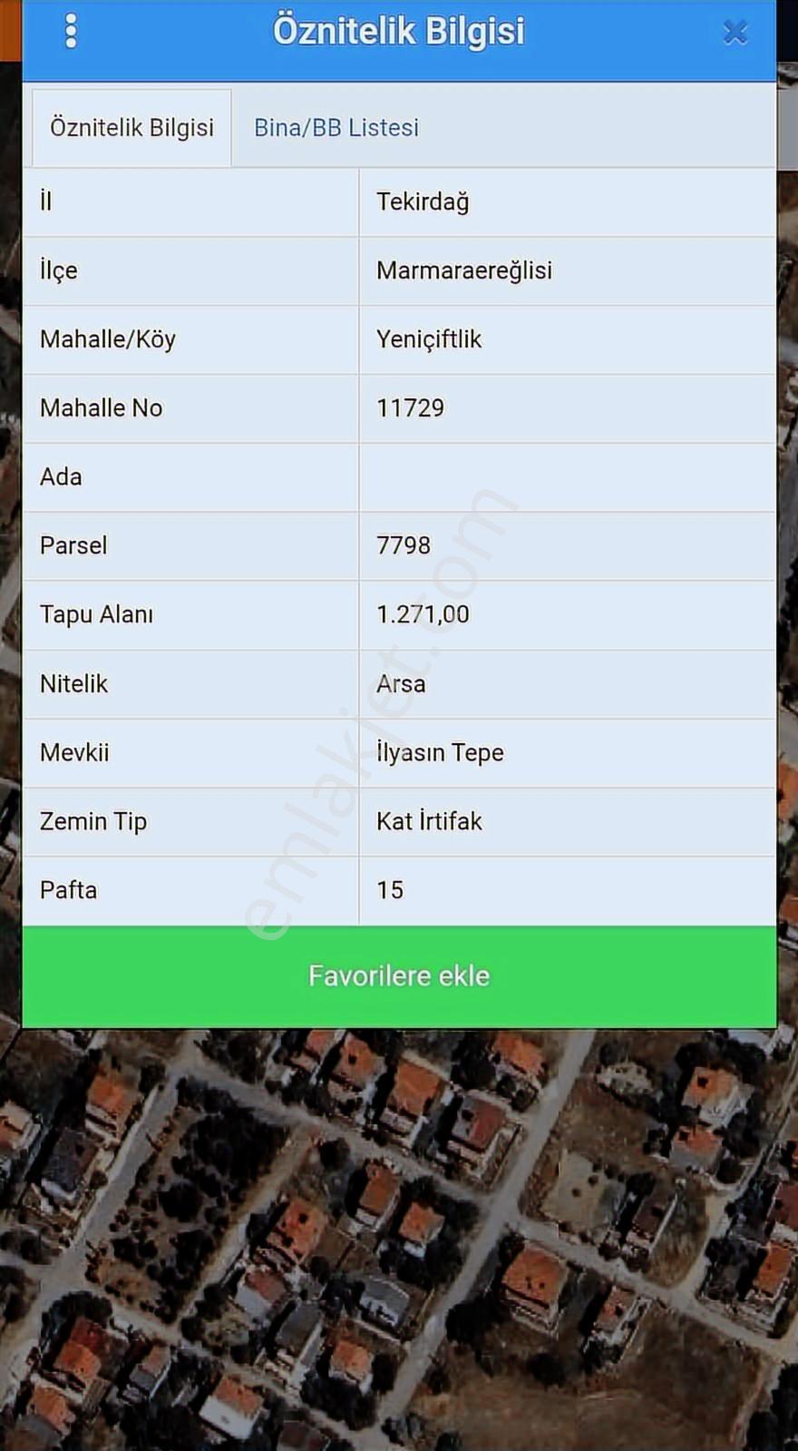 Tekirdağ/yeniçiftlik Merkezde Villa İmarlı Fırsat Arsa - Görsel 10