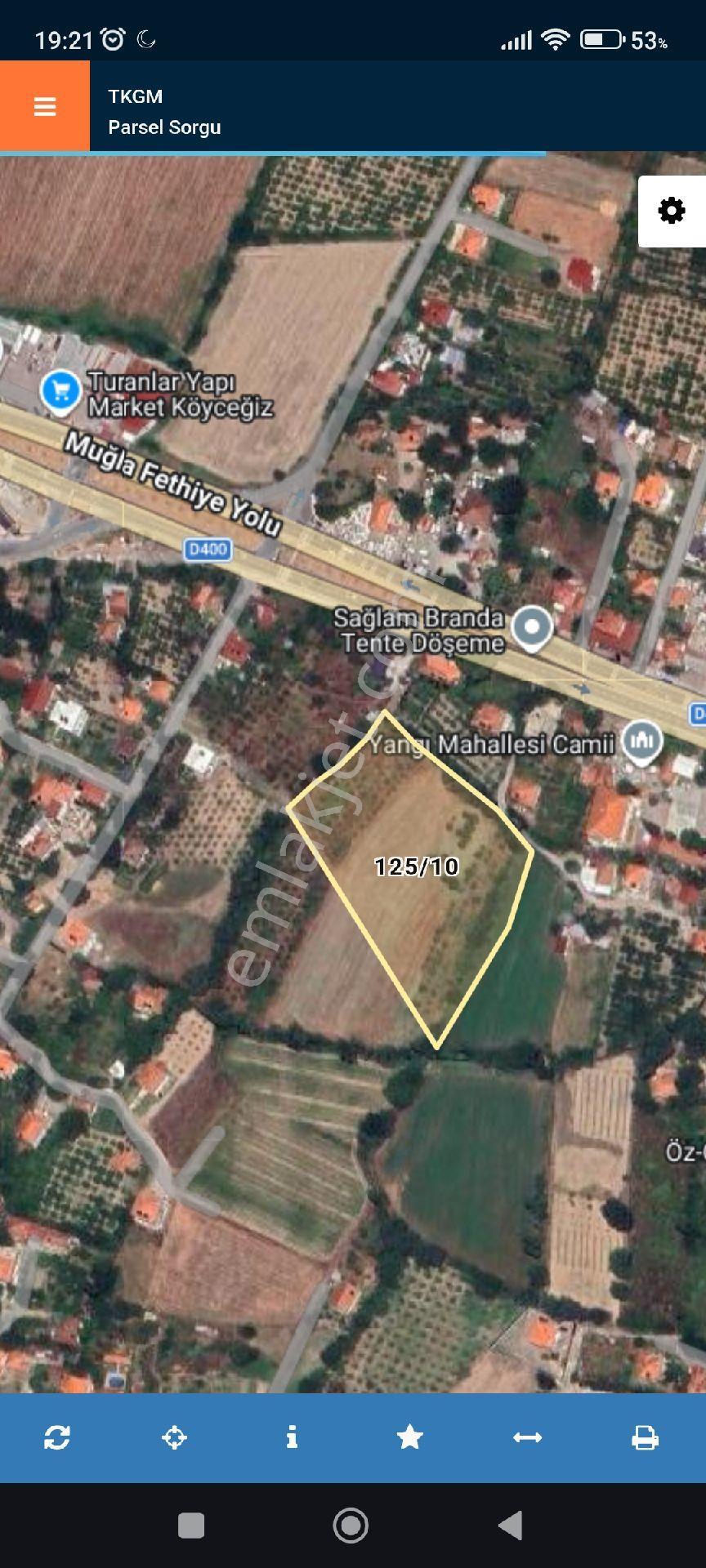 Muğla Köyceğiz Yangı Mh De Yatırımlık Tarla - Görsel 6