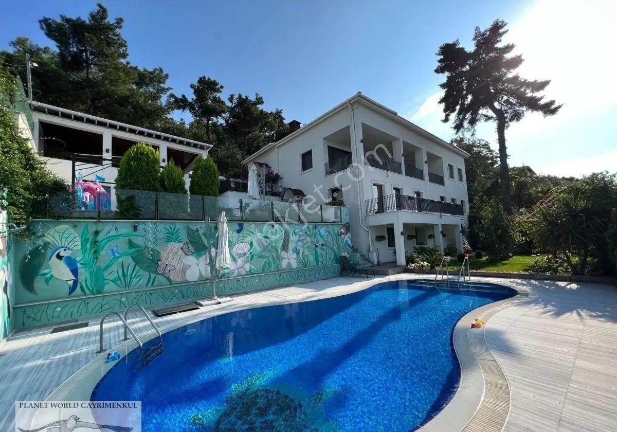 Planet'ten Doğa İçinde Deniz Manzaralı Havuzlu Büyük Malikane Hotel