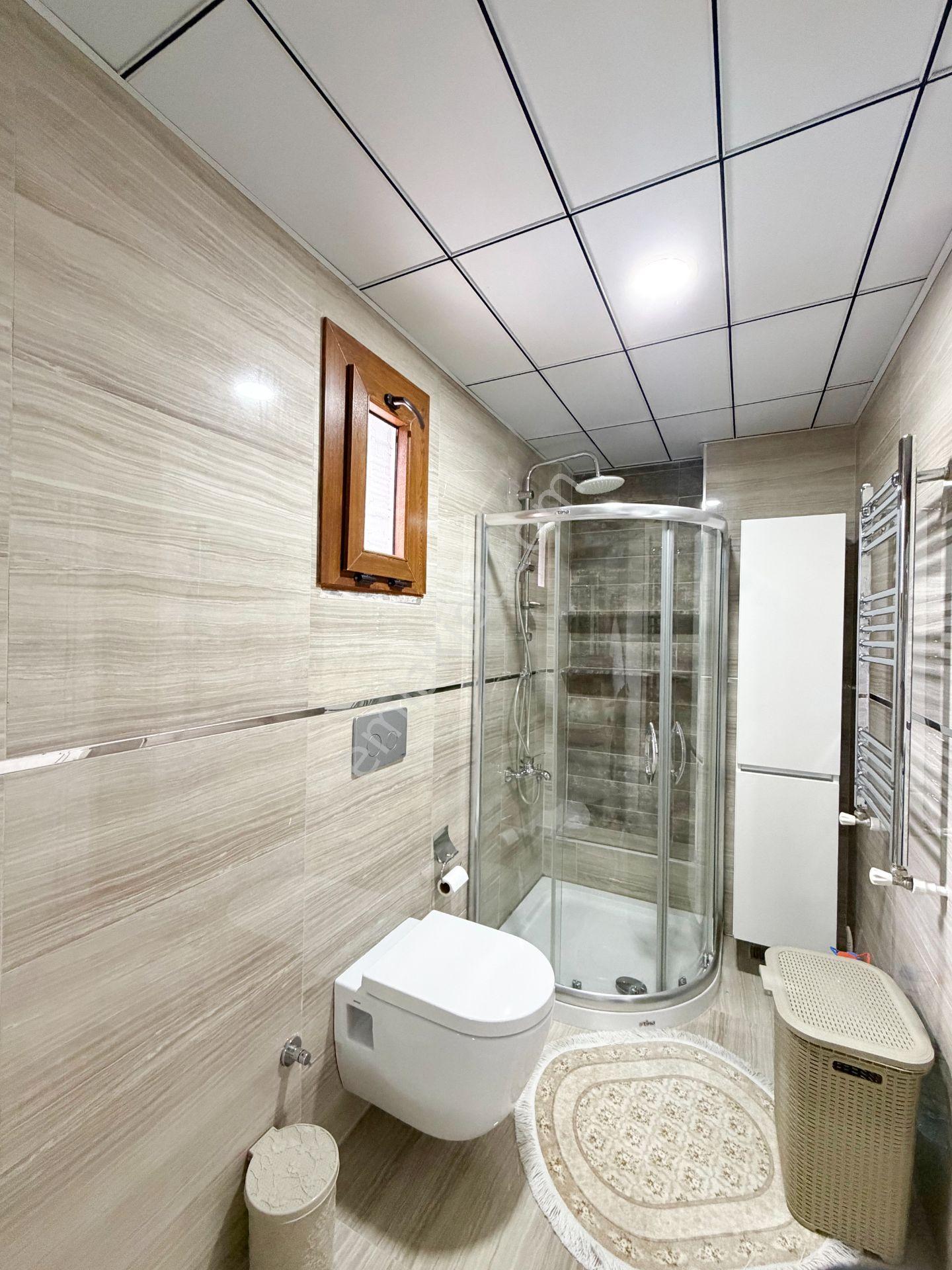 Sahile Yakın Çok Geniş Eşyalı 1+1 Çift Balkon - Görsel 26