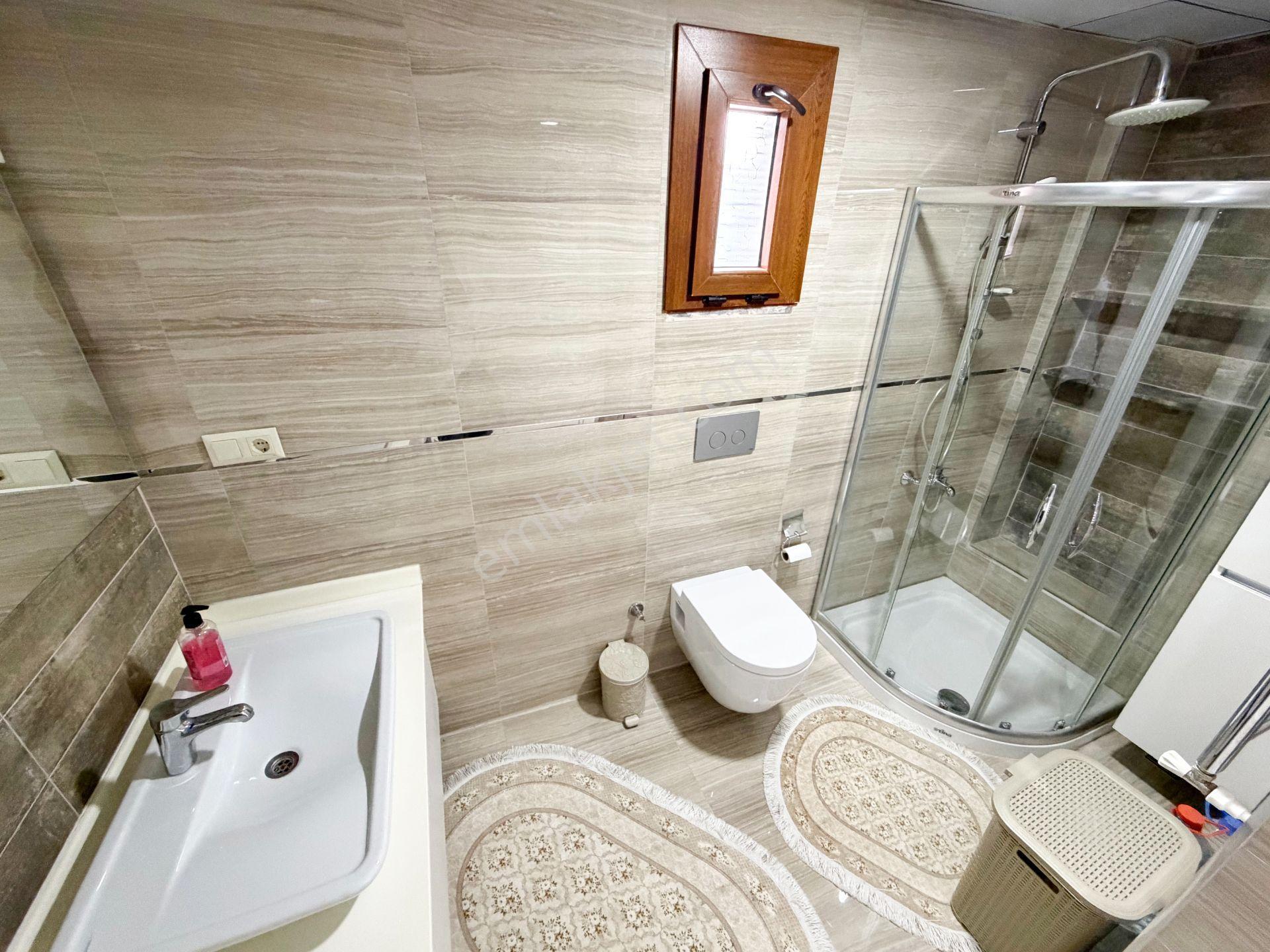 Sahile Yakın Çok Geniş Eşyalı 1+1 Çift Balkon - Görsel 27