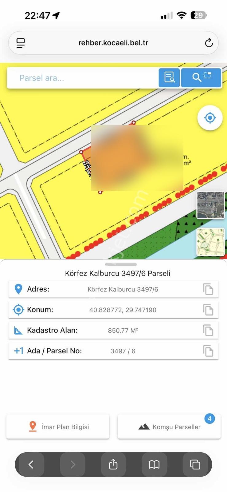 Acil / Konut İmarlı Yatırımlık Arsa - Görsel 8
