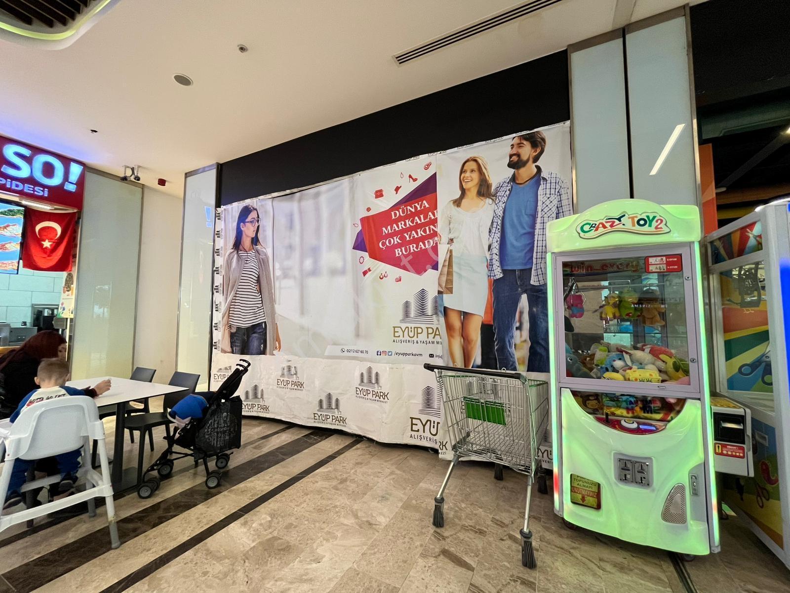 Eyüp Park Avm Yemek Katında 100 M² Kiralık Dükkan Yoğun Ziyaret
