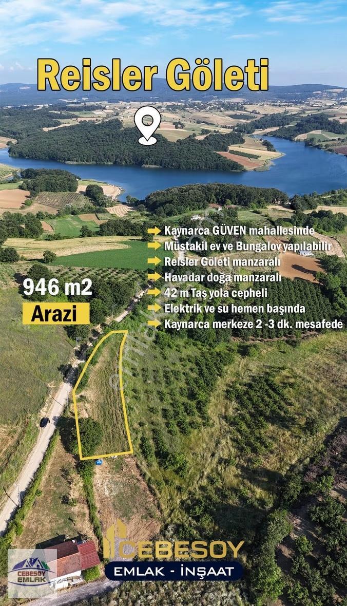 Güven Mahallesi'nde Reisler Göleti Manzaralı 946 M² Arazi !
