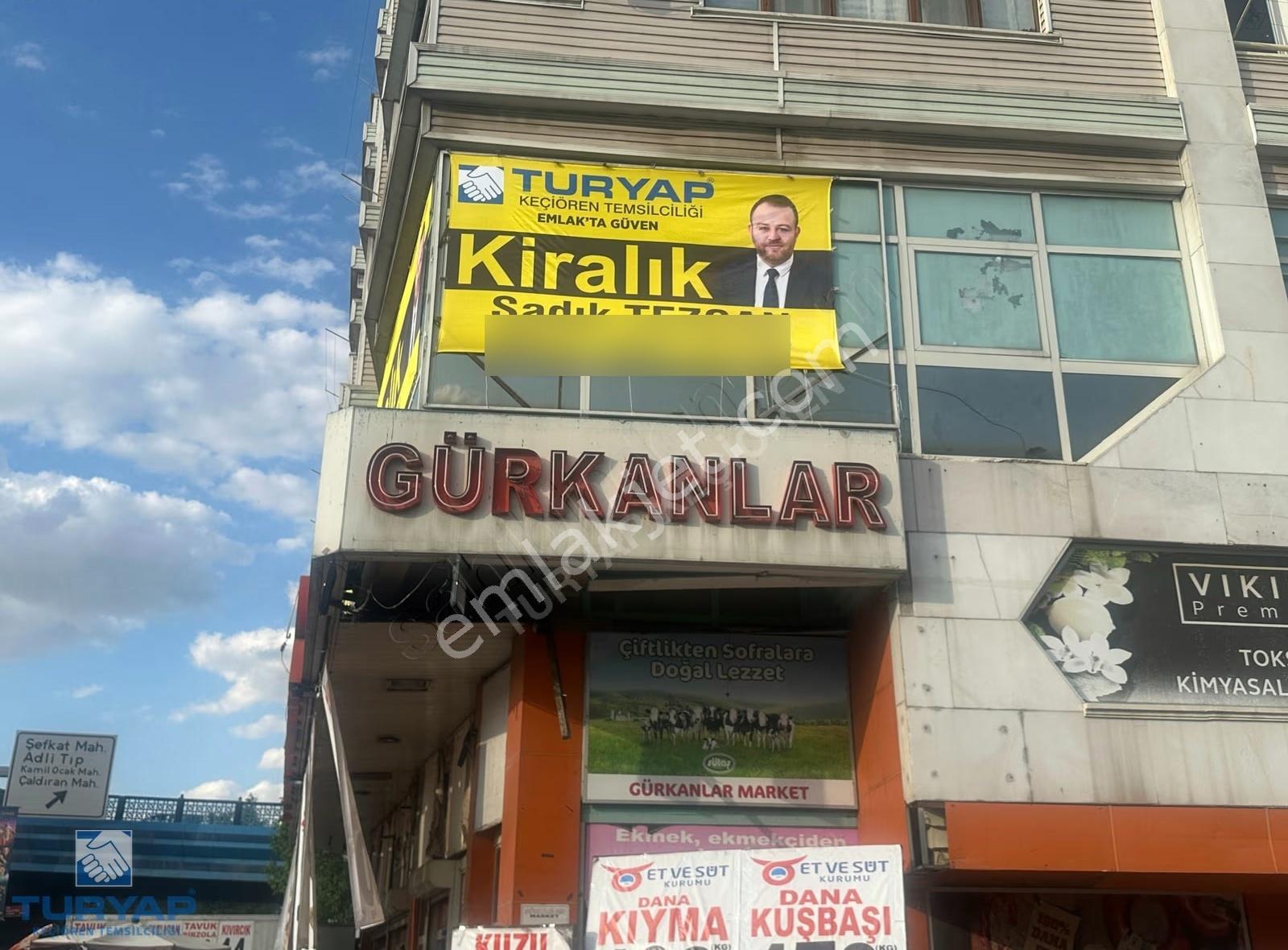 Turyap'tan Keçiören Atatürk Cad. Kiralık 600 M² Dükkan - Görsel 2
