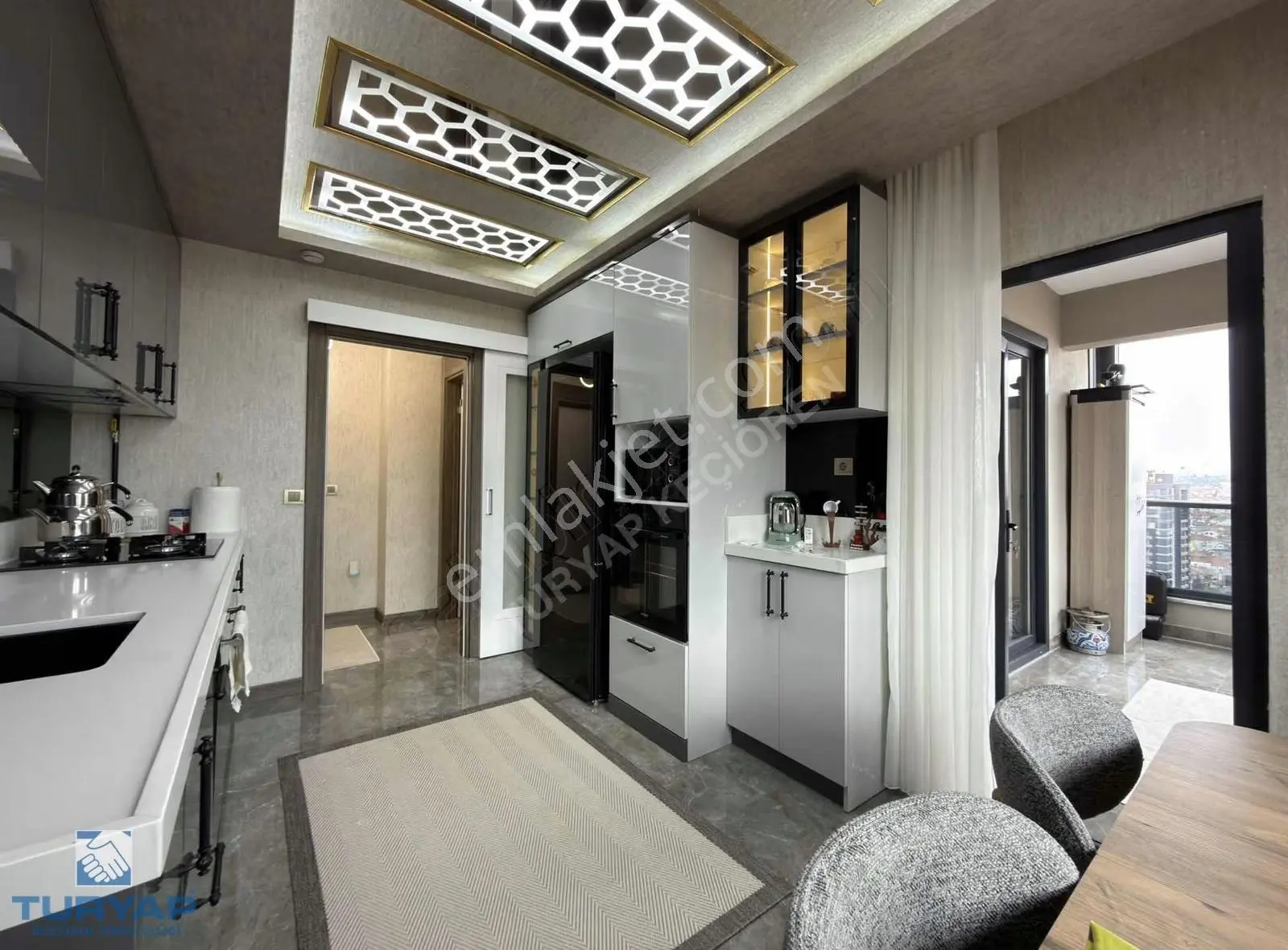 Keçiören Hk Prestij Sitesi 2+1 12.kat Manzaralı Satılık G.b - Görsel 3