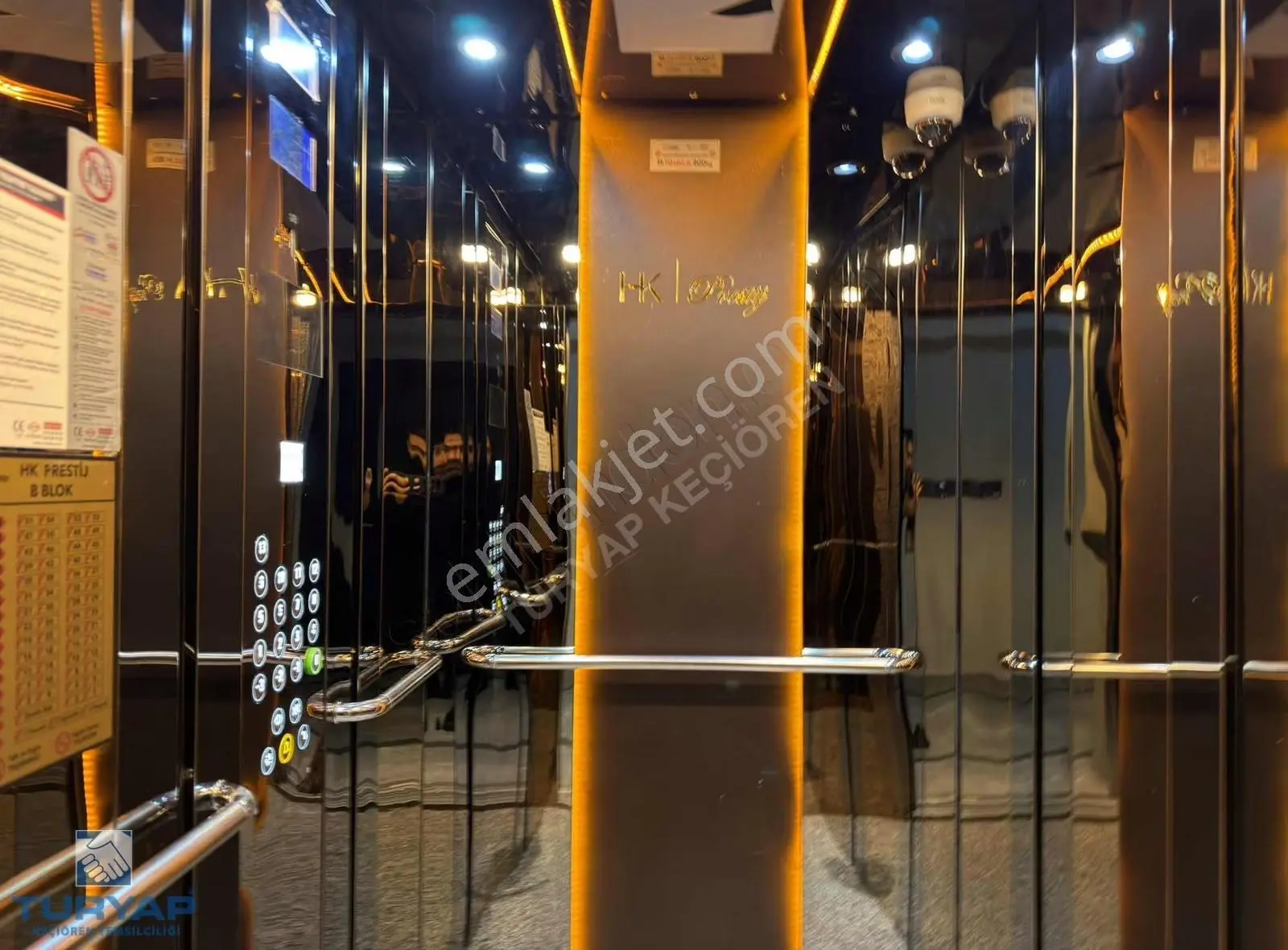 Keçiören Hk Prestij Sitesi 2+1 12.kat Manzaralı Satılık G.b - Görsel 5