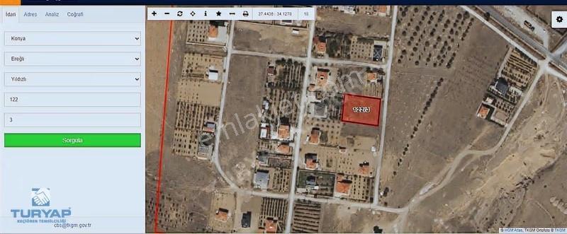 Yıldızlı Mah 1000lik İmar İçinde Tek Tapu 1.248m2 Villa Arsası - Görsel 4