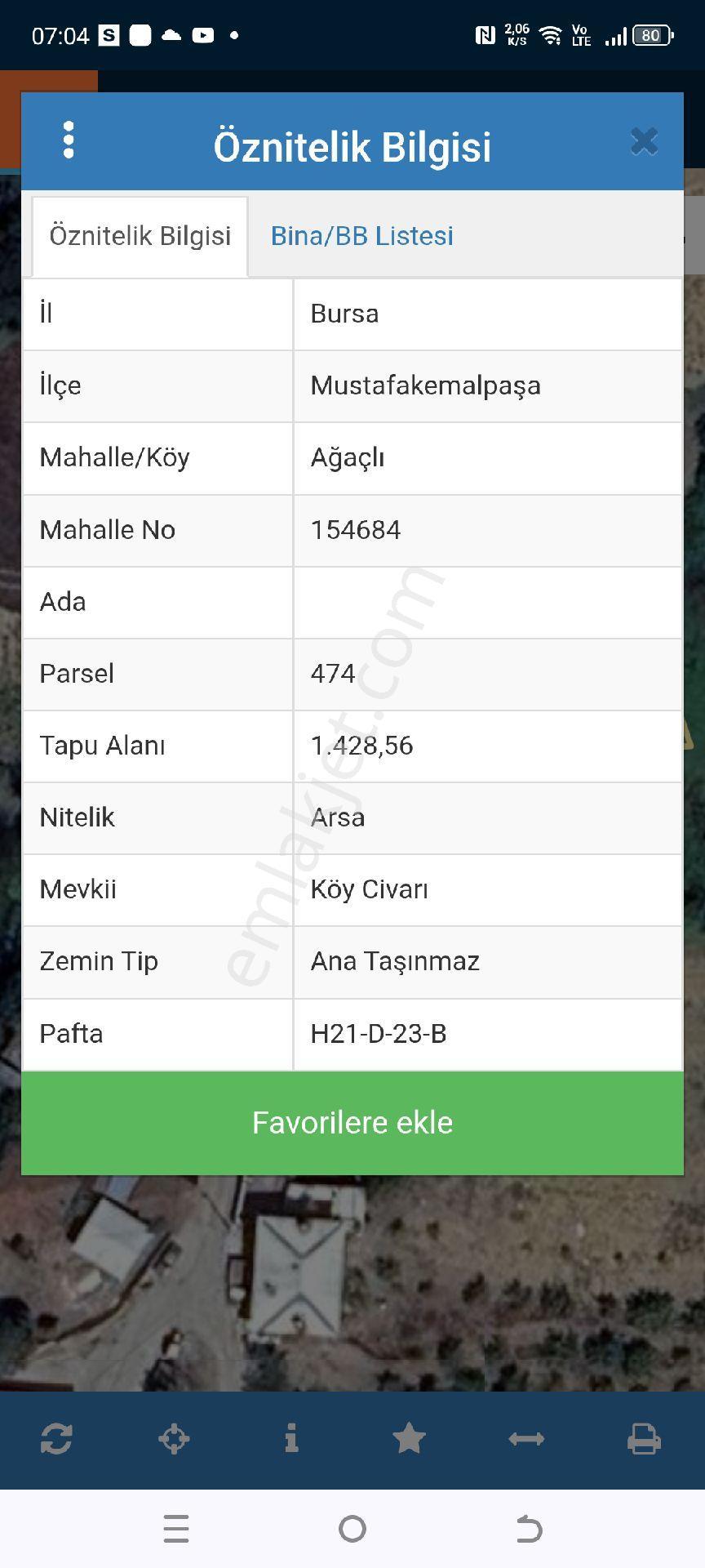 My Ekipdenbursa Mustafakemalpaşa Ağaçlıda Köyiçi İmarlı Hesaplı Arsa - Görsel 2