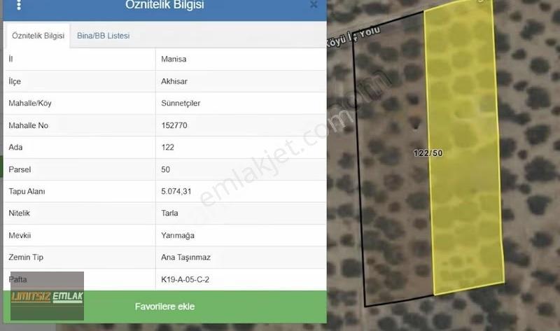 Akhisar Sünnetçilerde | 2537 M2 Zeytinlik | Köy'e 370 Mt Mesafe - Görsel 3