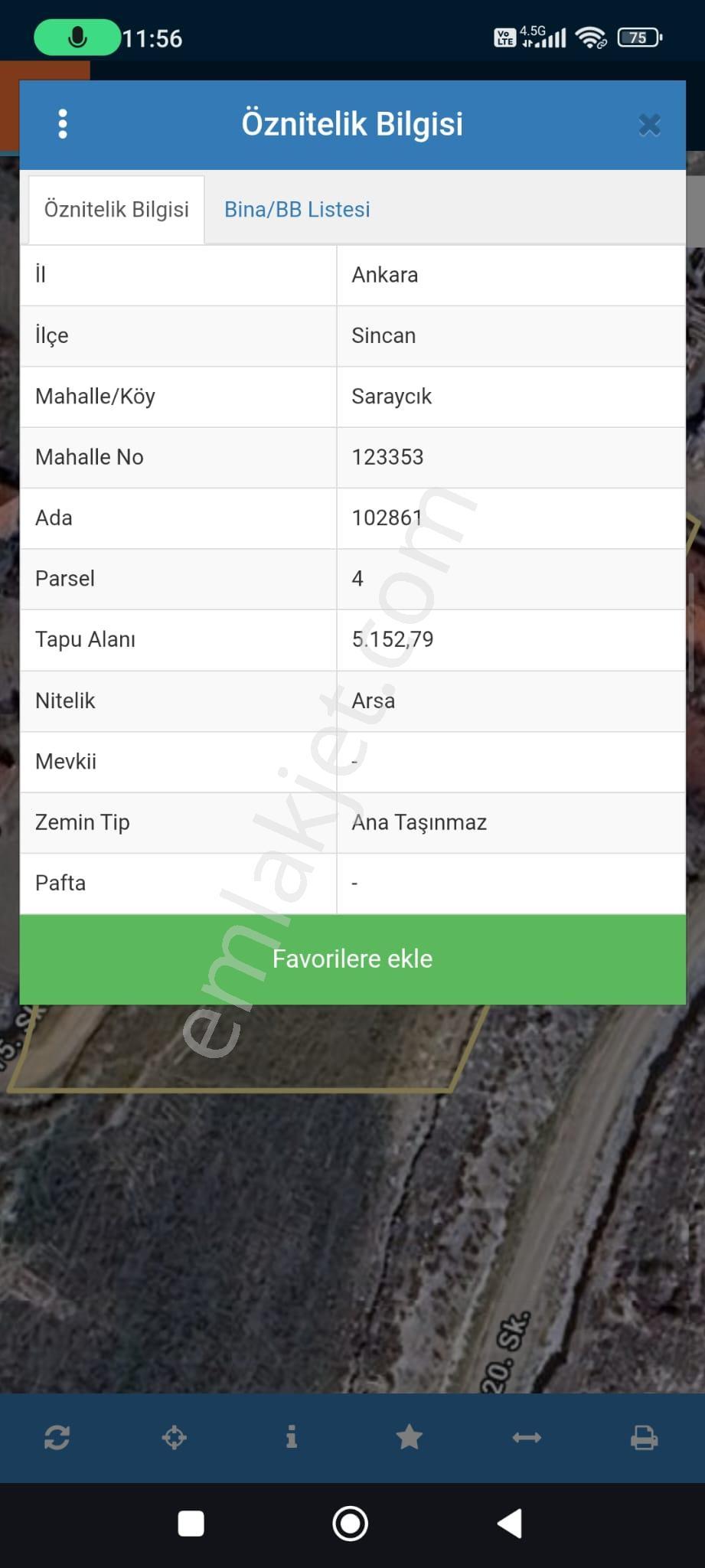 Sincan Saracık Mahallesinde Satılık 57 M2 Arsa - Görsel 3