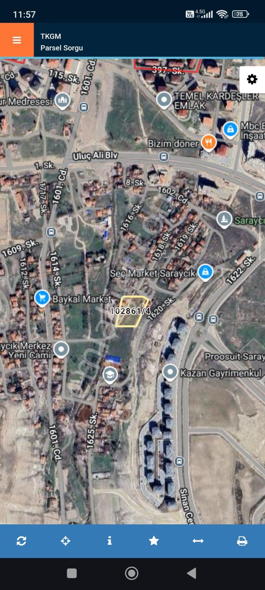 Sincan Saracık Mahallesinde Satılık 57 M2 Arsa - Görsel 2