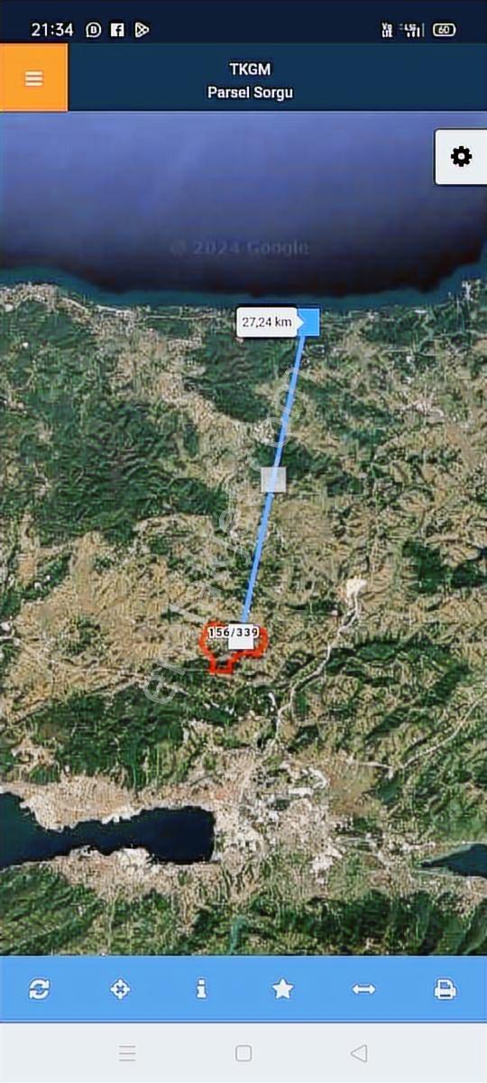 Kocaeli İzmit Kaynarca Da Müthiş Manzara Ve Doğasıyla 2319m2 Yer - Görsel 13