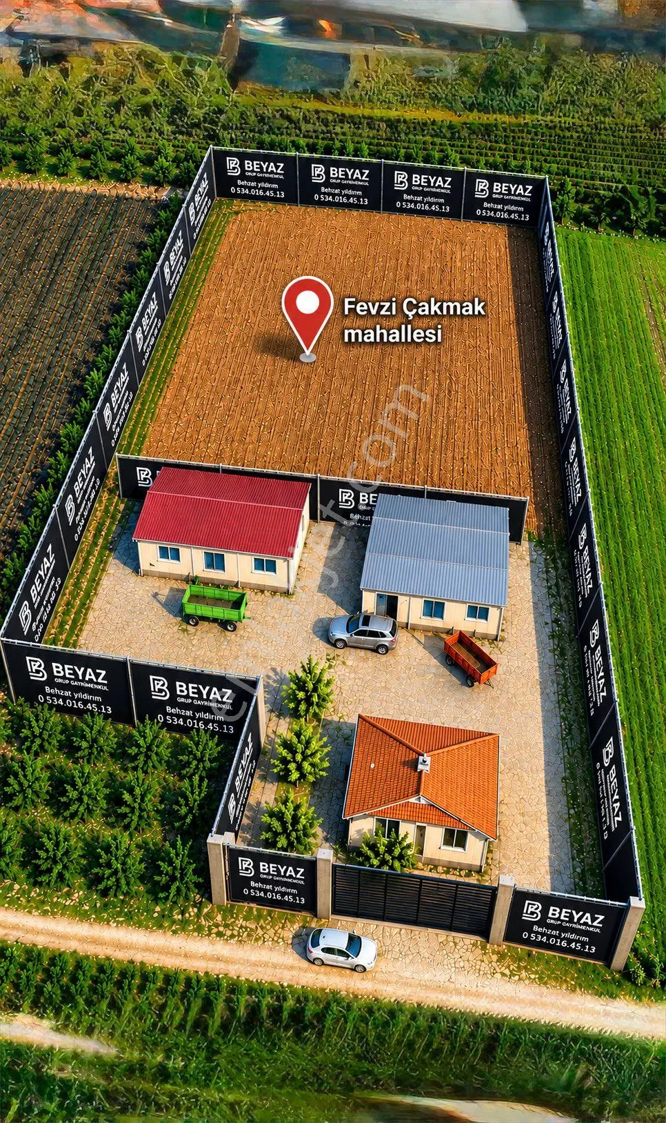 Fevzi Çakmak Mh Satılık 5.100 M2 Fırsat Tarla