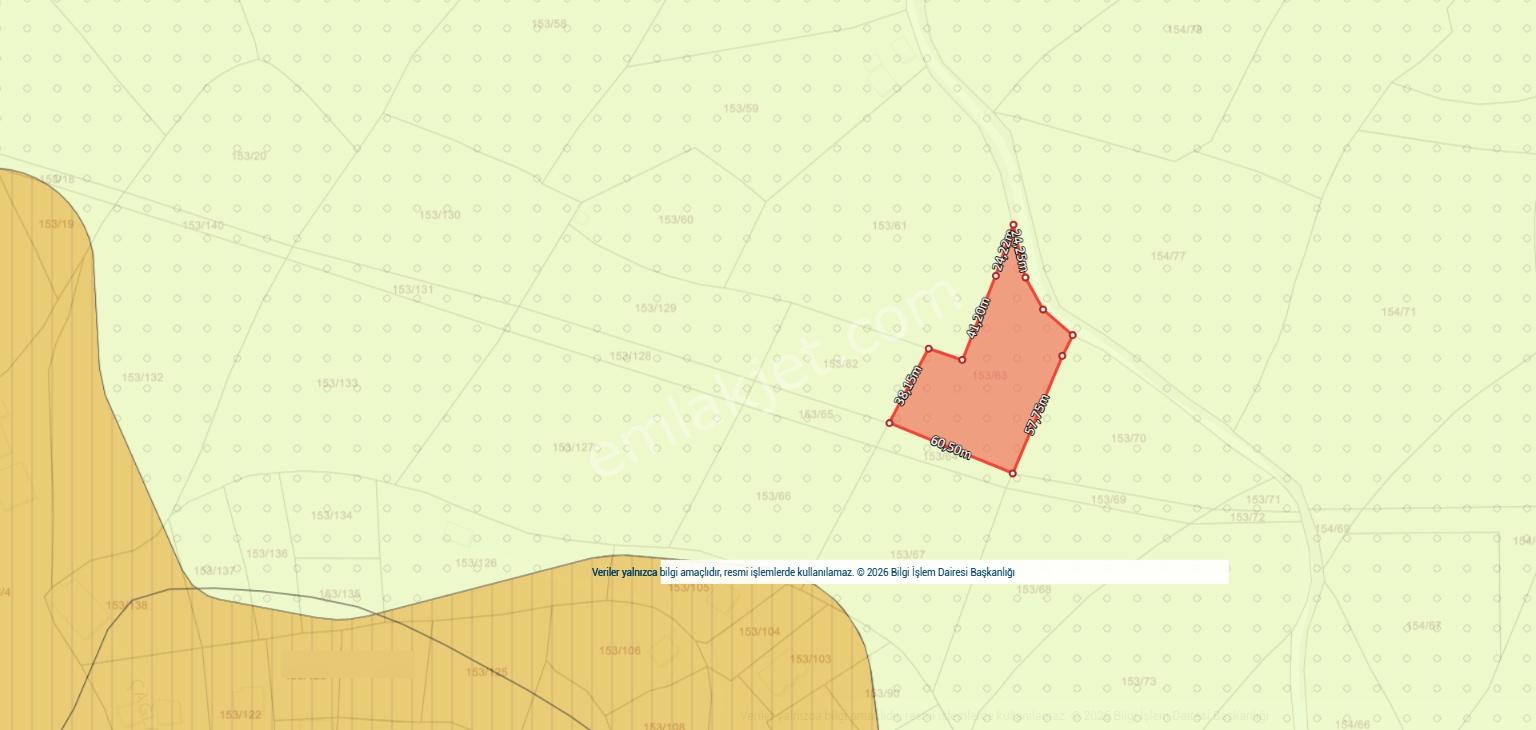 Uzmanlar'dan Karamürsel Yalakdere 4022 M2 Satılık Tarla - Görsel 14