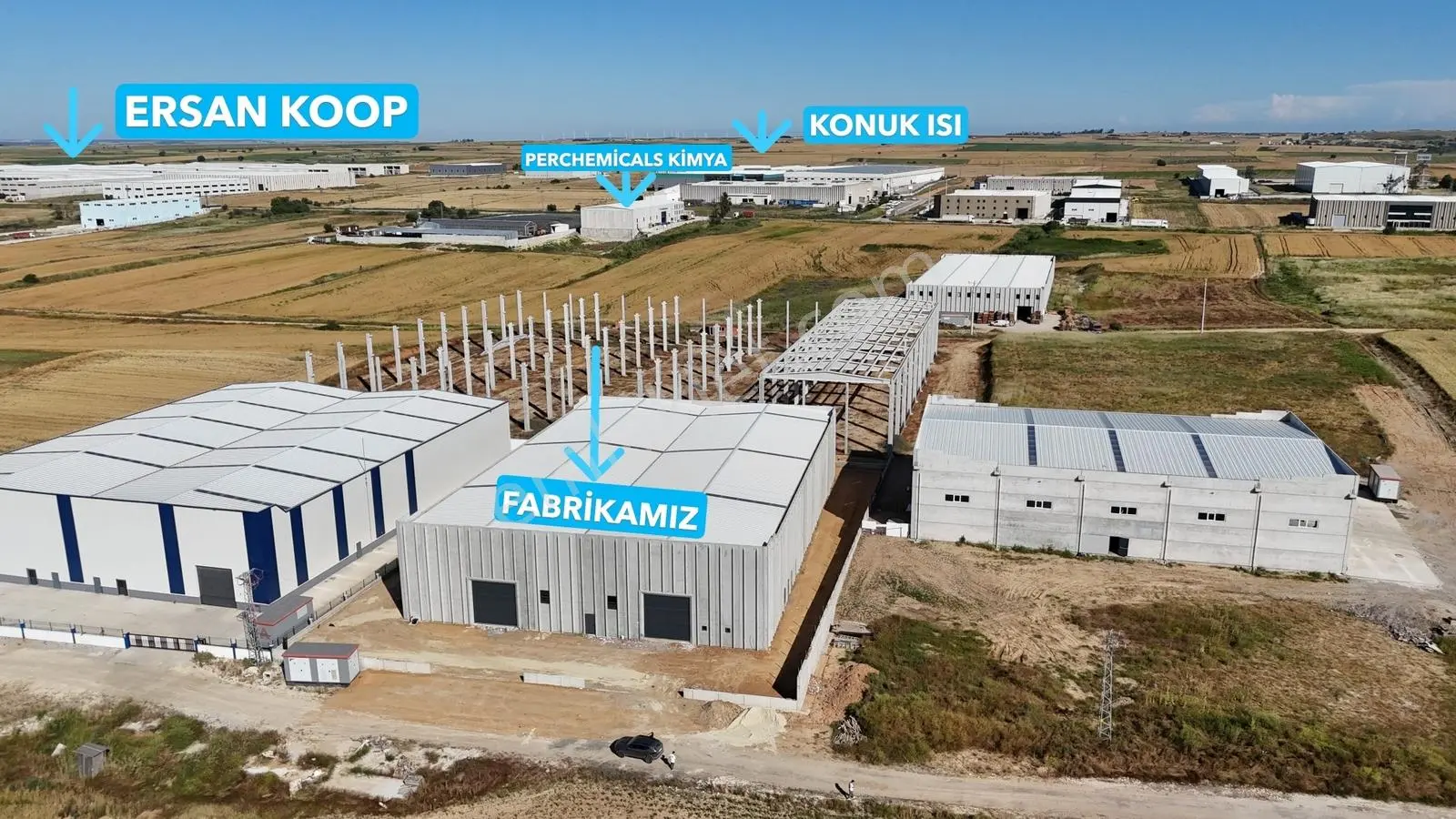 Ergene Velimeşe Osbde Kiralık 2500 M2 Kapalı Alan Lojistik Depo
