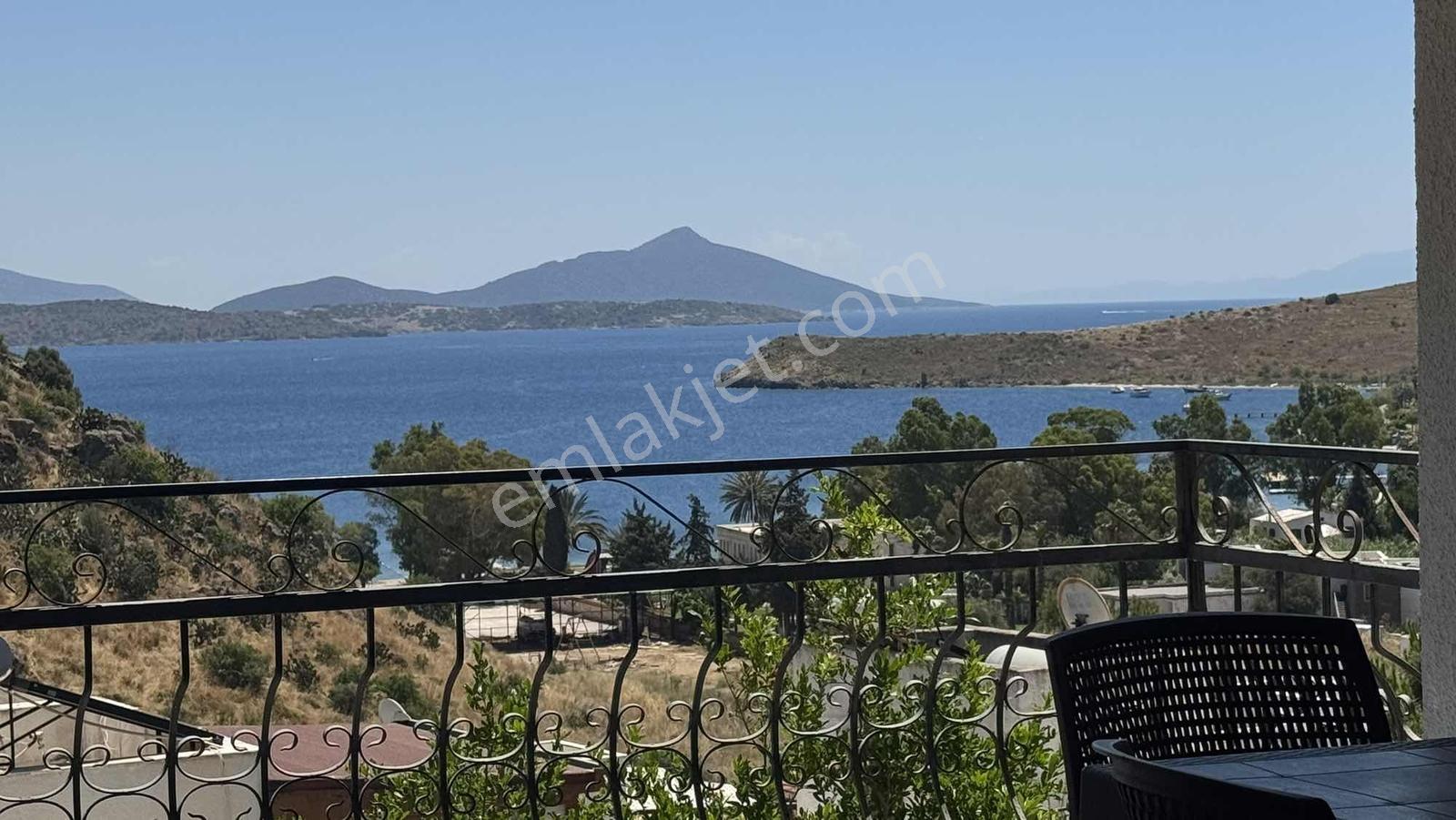 Bodrum Bağla Bankev Sitesin'de Deniz Manzaralı Bahçeli 2+1 - Görsel 32