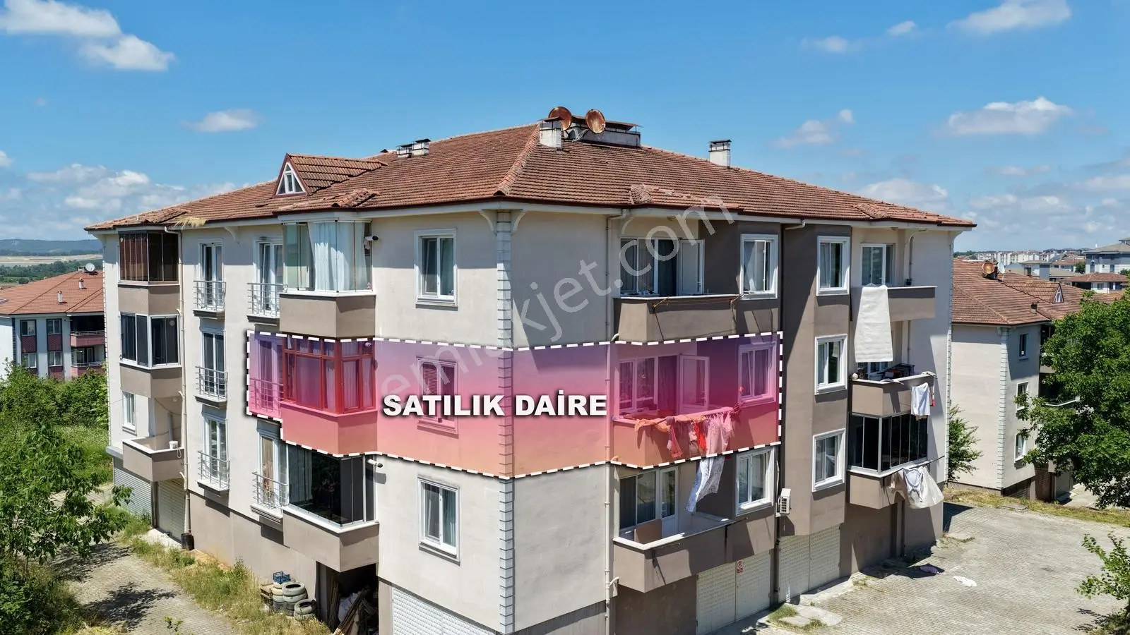 ''site İçerisinde 3+1 - Garajlı - Depolu 2. Kat Satılık Daire ''