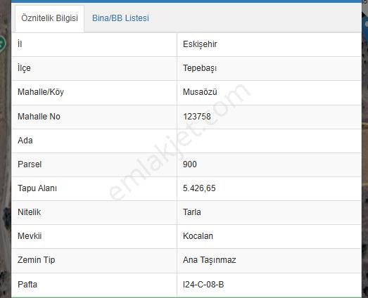 Musaözü Köyünde Anayola Sıfır Cepheli Arazi
