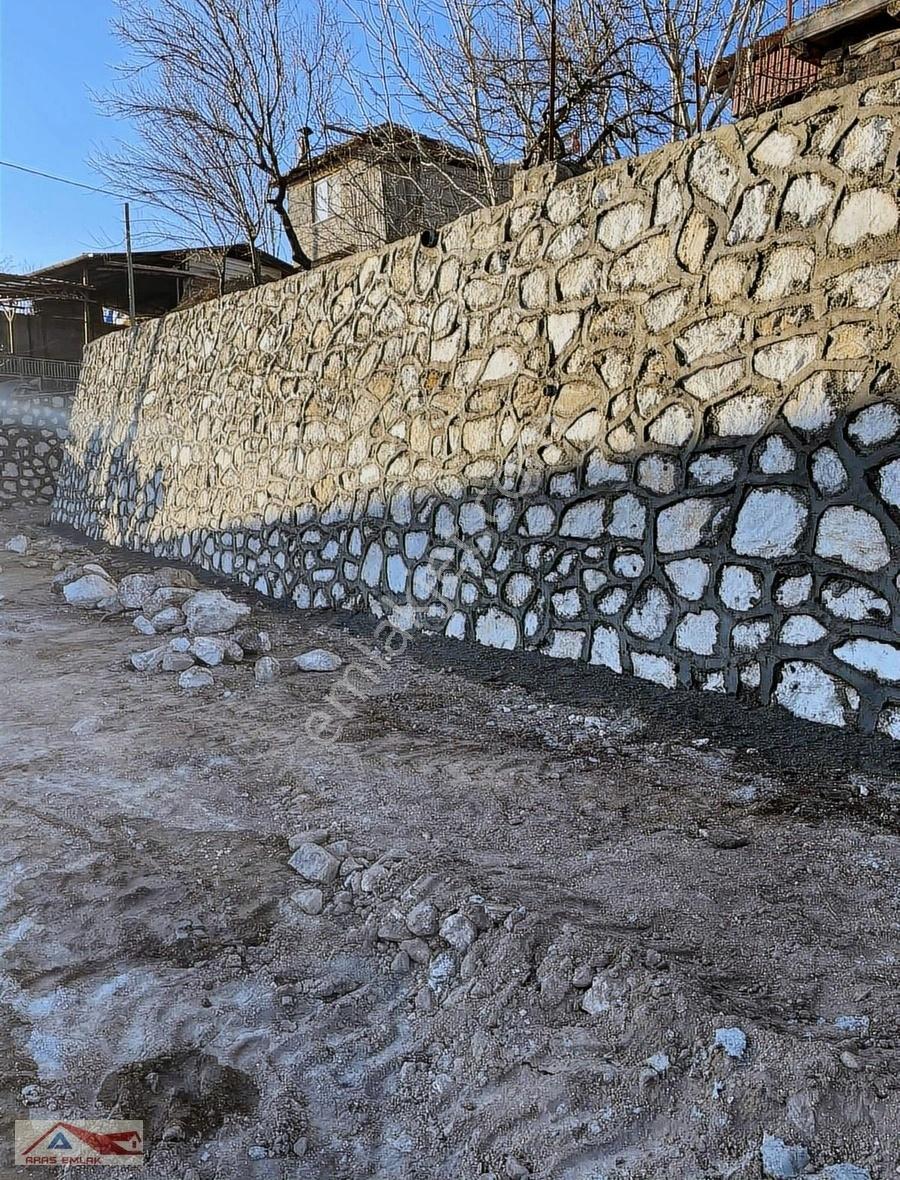Köy İçinde Kaçmaz 740 M2 Villa Arsası Taş Duvar Ve Projesi Var - Görsel 11