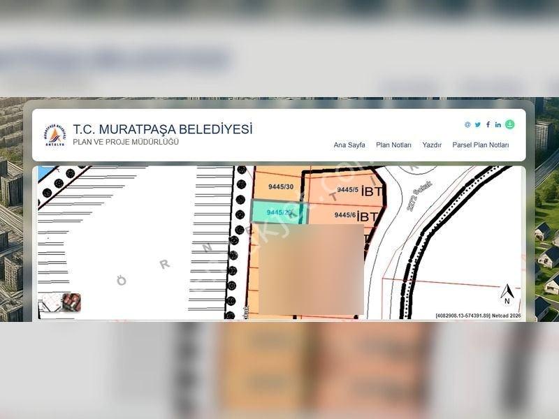Muratpaşa Ermenek'te Konut/villa İmarlı (363 M2) Arsa - Görsel 6