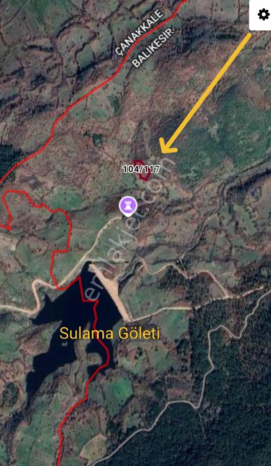 Balya Kaya Emlaktan Çarmık Mah. Tarla 3,600 M2