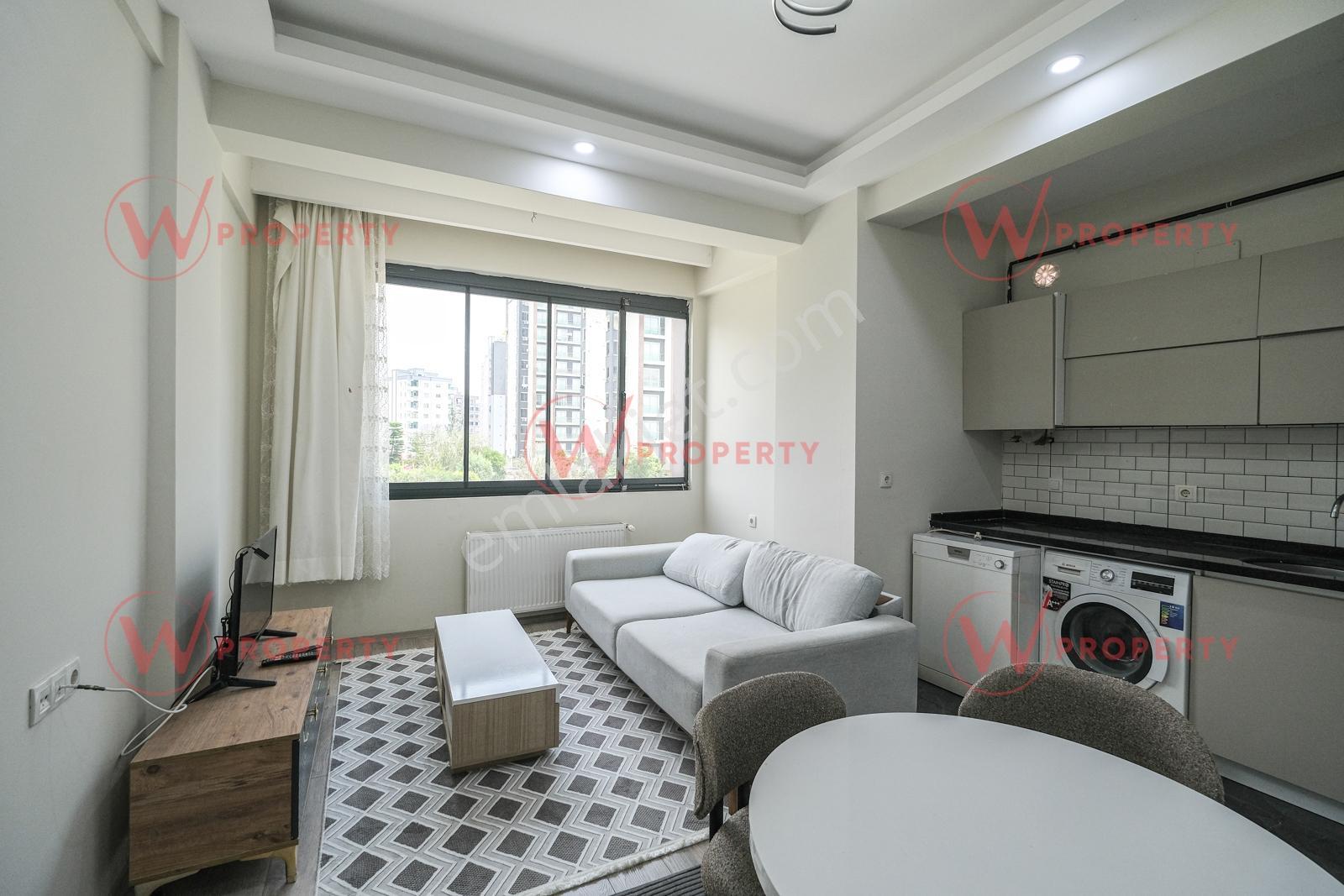 W Property'den Mezitli Merkez Mah.'de 1+1 Eşyalı Kiralık Daire