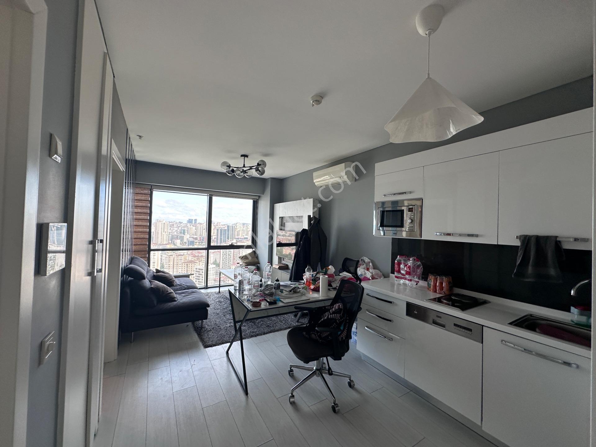 Ataşehir Trendist Sitesi 1+1 Eşyalı Daire 48m2 Temiz Ve Bakımlı - Görsel 19