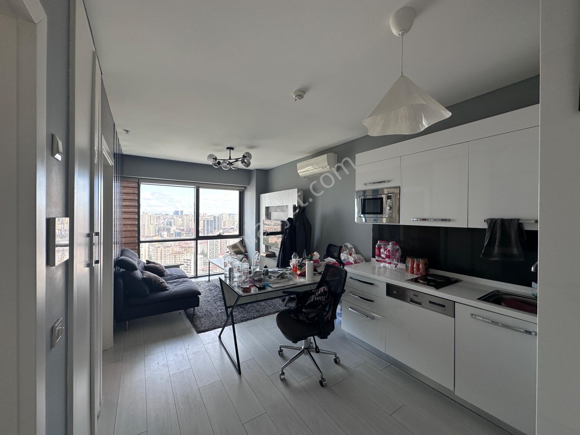 Ataşehir Trendist Sitesi 1+1 Eşyalı Daire 48m2 Temiz Ve Bakımlı - Görsel 4