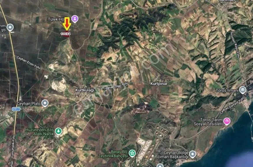 Çınar Emlak'tan Kurtkulağı'nda Sanayi Endüstri Bölgesinde Satılık Tarlalar - Görsel 5