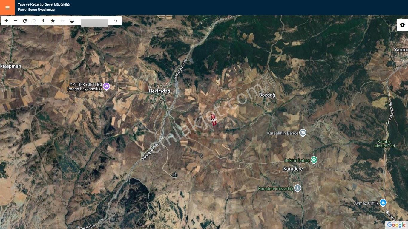 Başkan Emlaktan Satılık Bozdağ'da 16.000 M2 Tarla . Yeri Güzel - Görsel 6