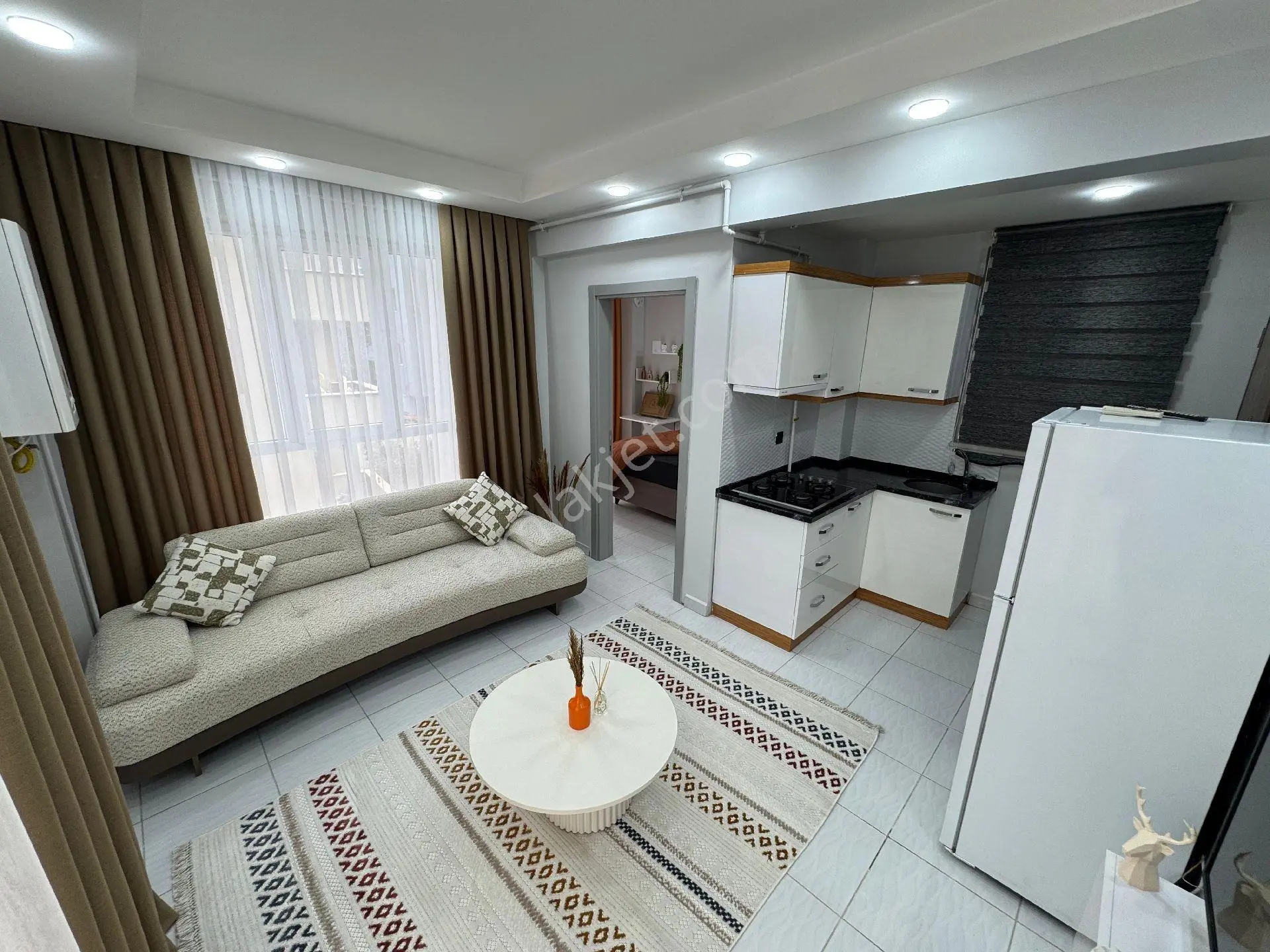 Asmalıevler'de 1+1 Depozitosuz Apart Daire - Görsel 4