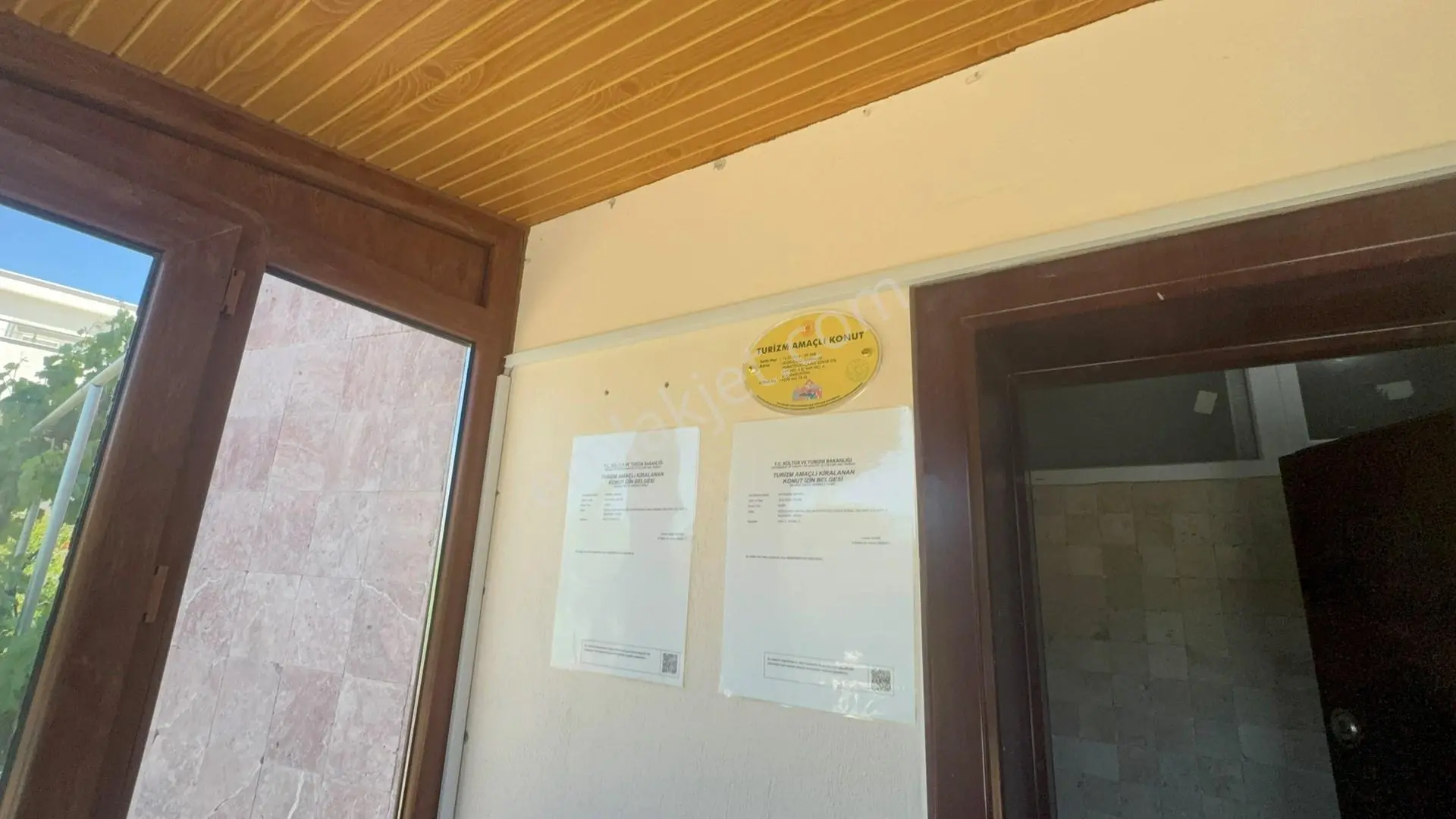 Kuşadası Güzelçamlı'da Doğa Deniz Manzaralı Sezonluk Kiralık - Görsel 5