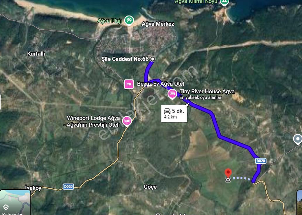 İstanbul Şile De Müstakil Parsel Satılık Arazi - Görsel 5