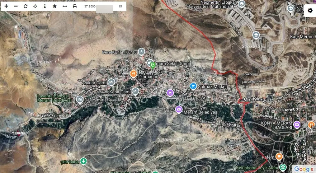 Talha Tozduman'dan Meram Dere'de Yeni Açılacak Ç.yolu Yanı 400m - Görsel 10