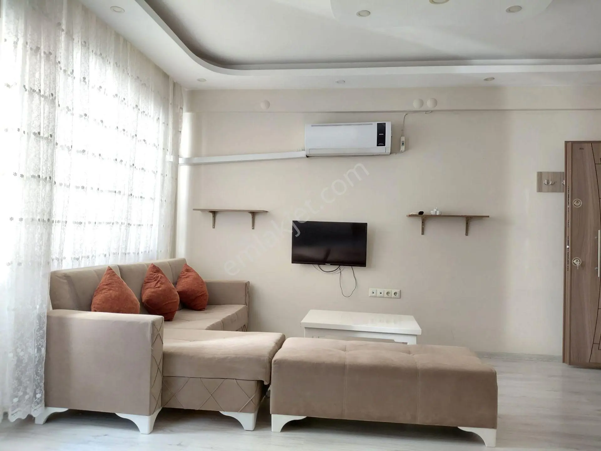Ecf Emlak'tan Şehir Merkezinde 1+1 Eşyalı Kiralık Daire - Görsel 2