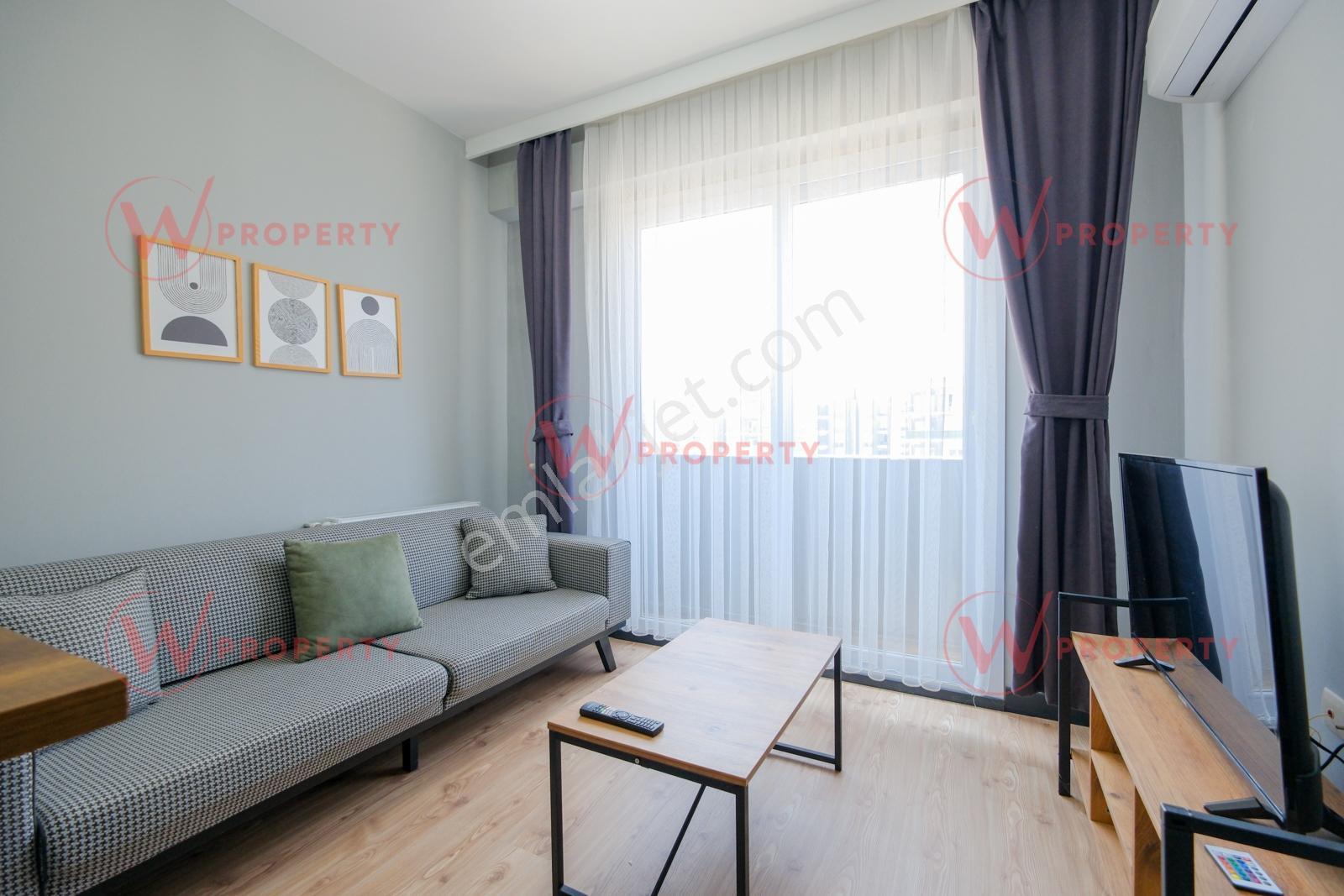 W Property 2.çevre Yoluna Sıfır, Kapalı Garajlı Lüks Eşyalı 1+1 - Görsel 13